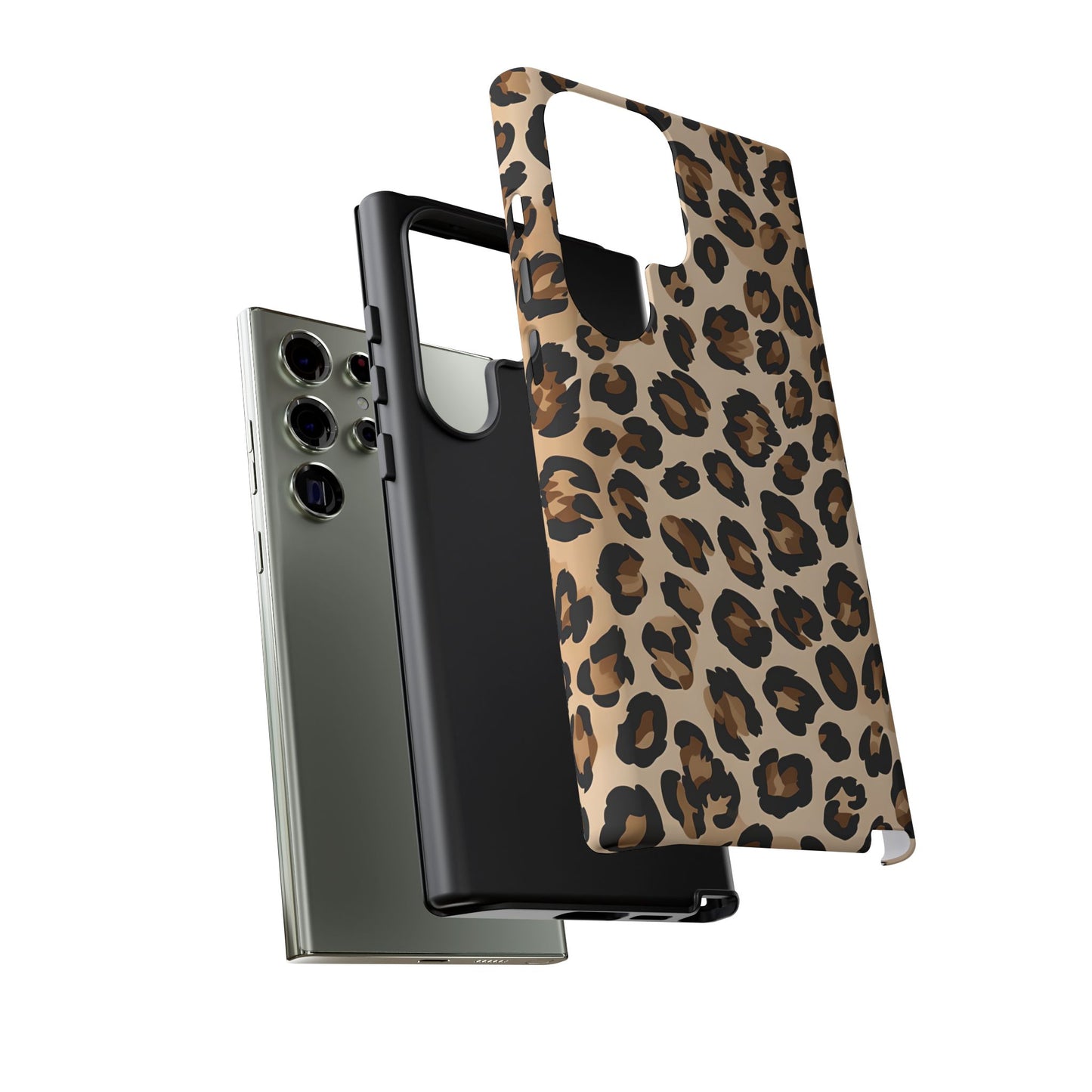 Wild Leopard Print Phone Case - Tough Protection for Animal Lovers