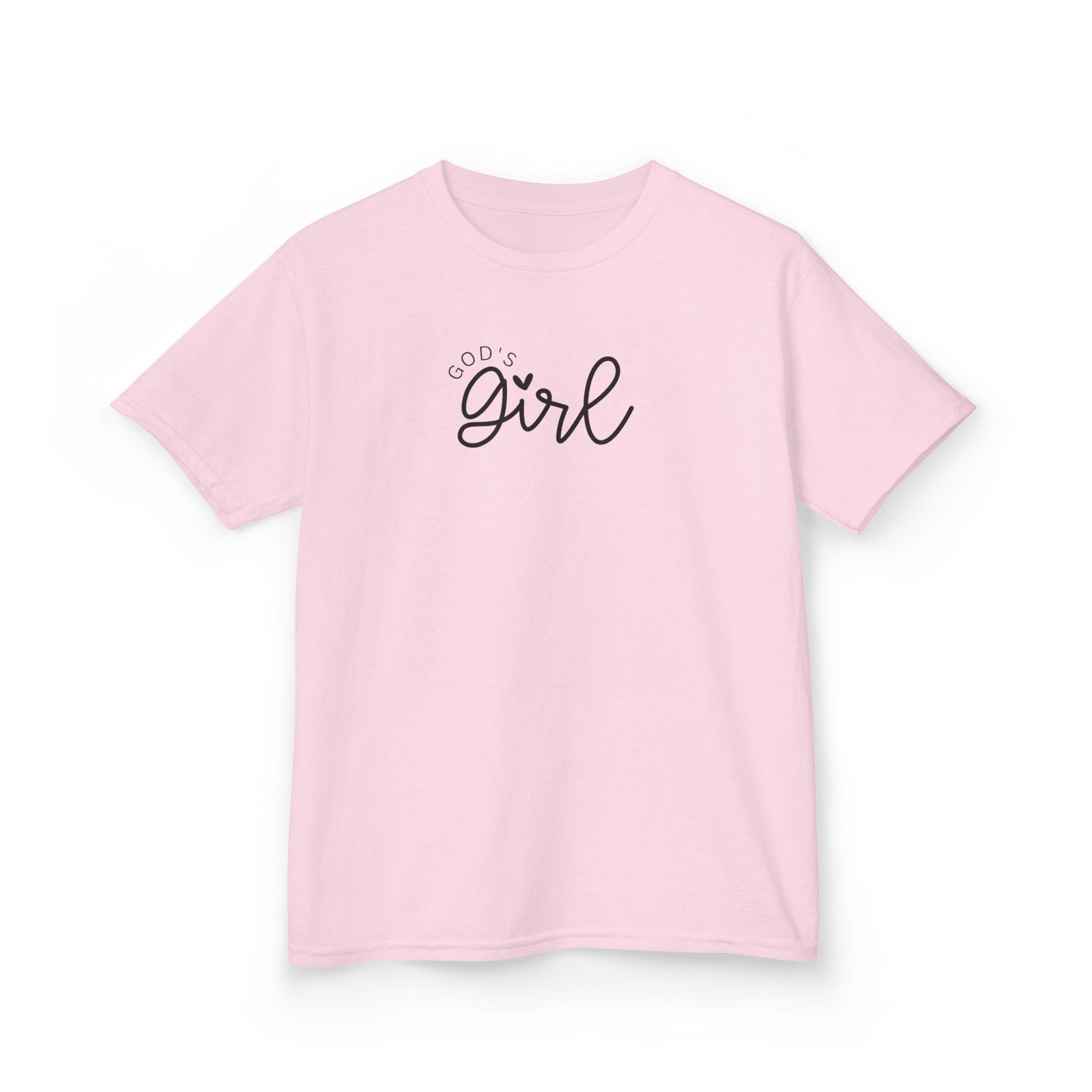 God's Girl Kids Heavy Cotton Tee - Cute and Comfortable T-Shirt for Faith-Inspired Girls