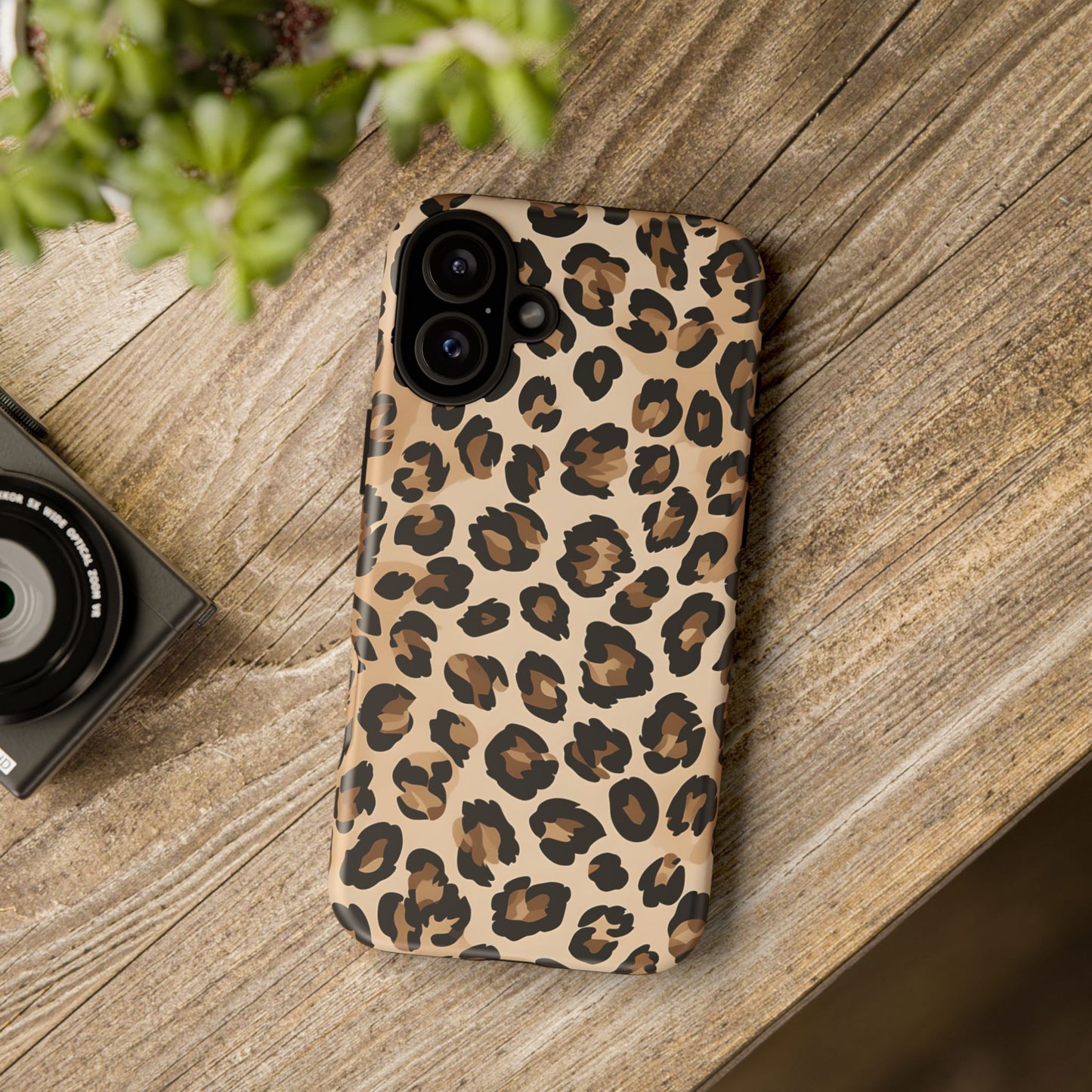 Wild Leopard Print Phone Case - Tough Protection for Animal Lovers