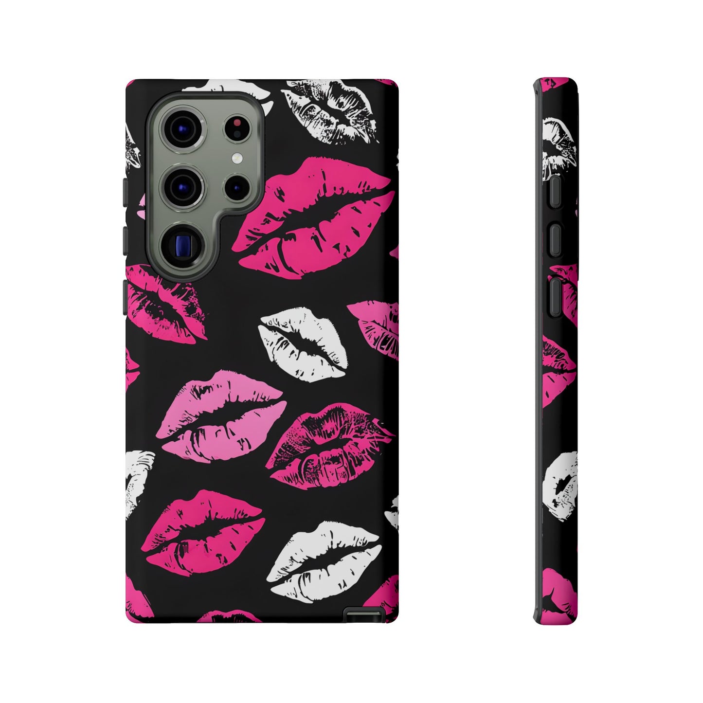Lips Print iPhone Case - Stylish Tough Phone Cover