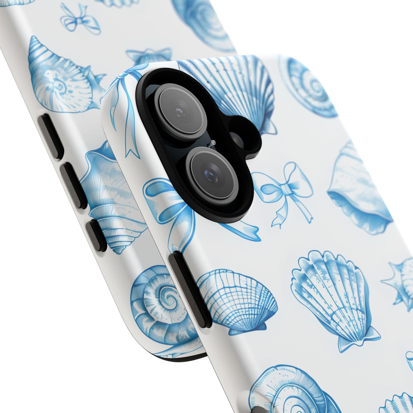 Coquette-Coastal Ocean-Themed Phone Case - Seashell and Starfish Design