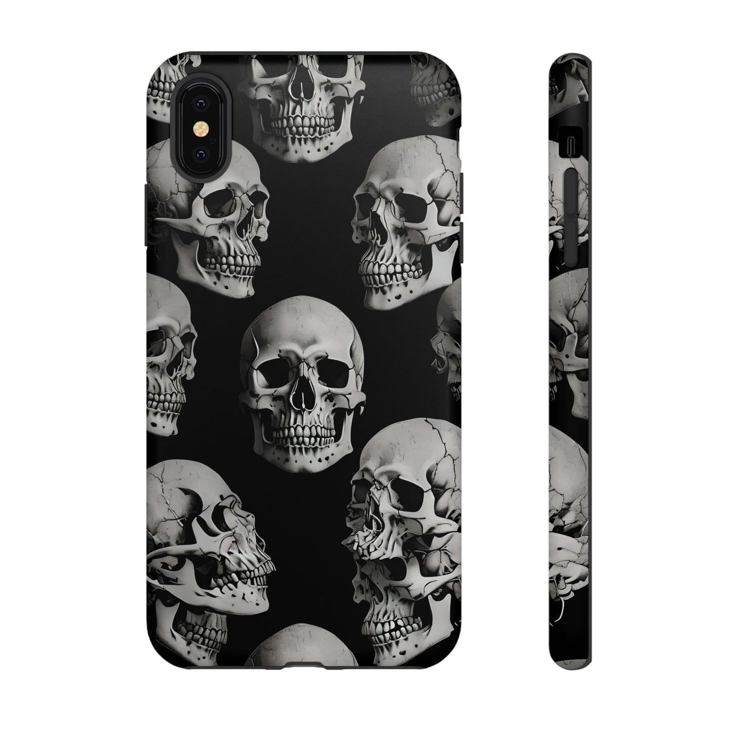 Skull Print Phone Case - Tough Cases for Bold Style