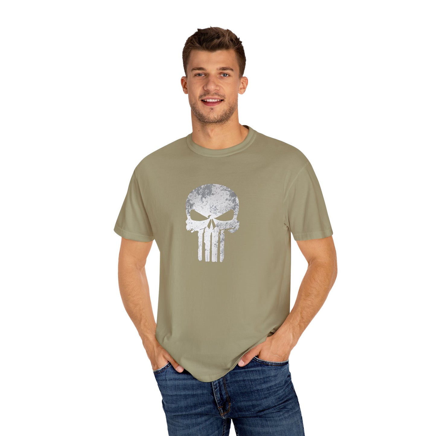 Unisex Skull Graphic T-Shirt - Trendy, Casual Wear for Edgy Style