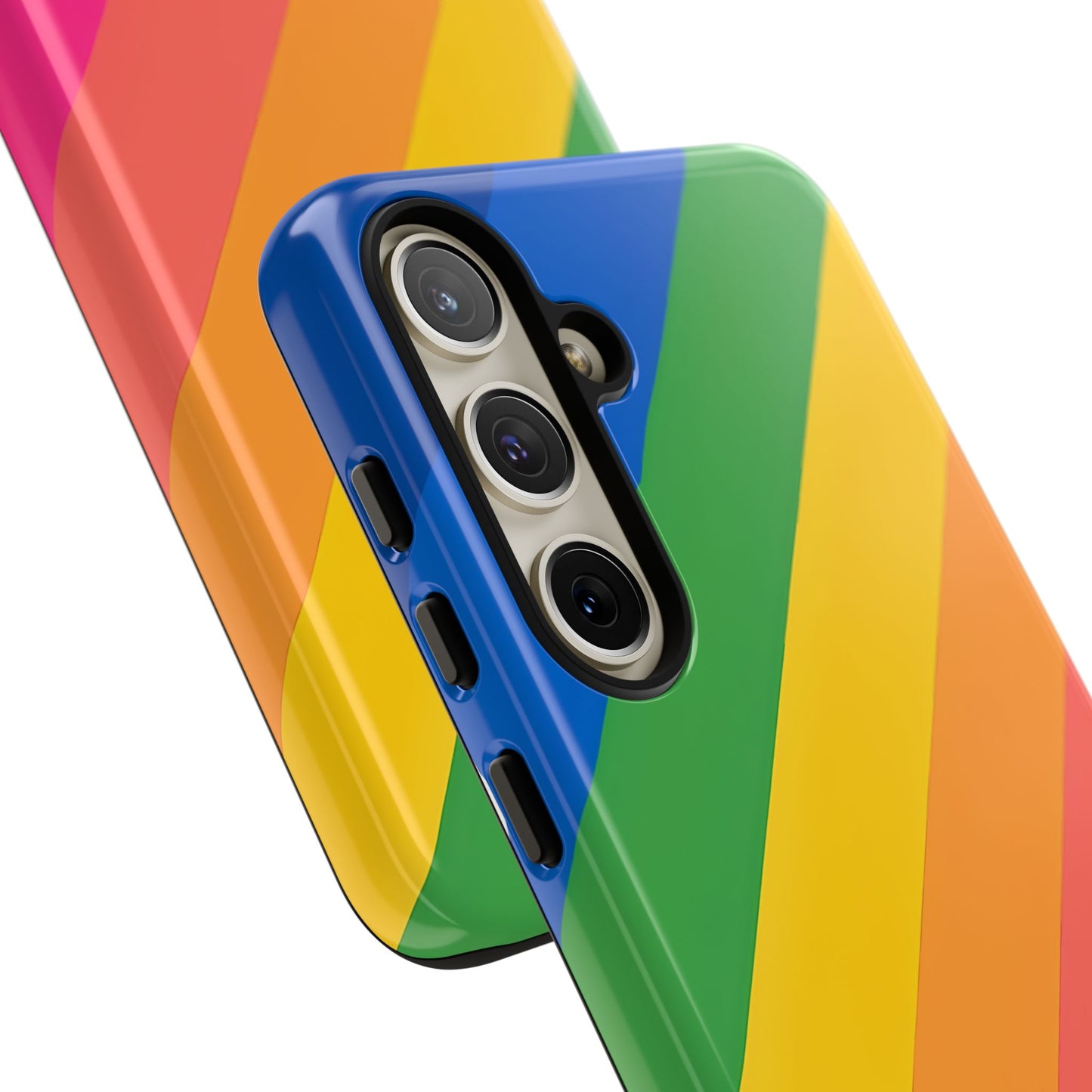 Vibrant Rainbow Phone Case - Tough & Stylish
