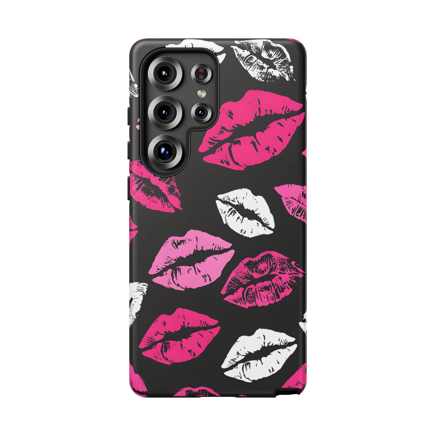 Lips Print iPhone Case - Stylish Tough Phone Cover