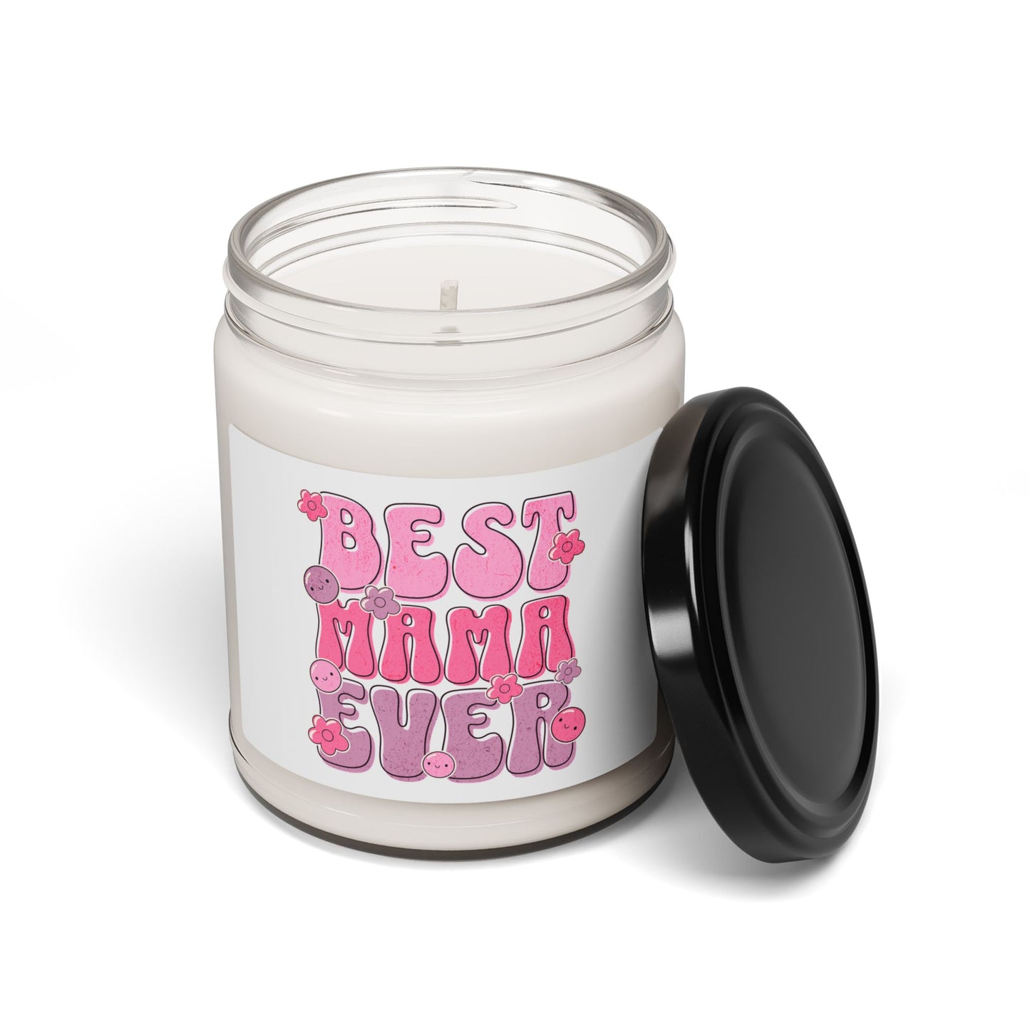 Best Mama Ever Scented Soy Candle - 9oz - Perfect Gift for Mothers Day and Celebrations