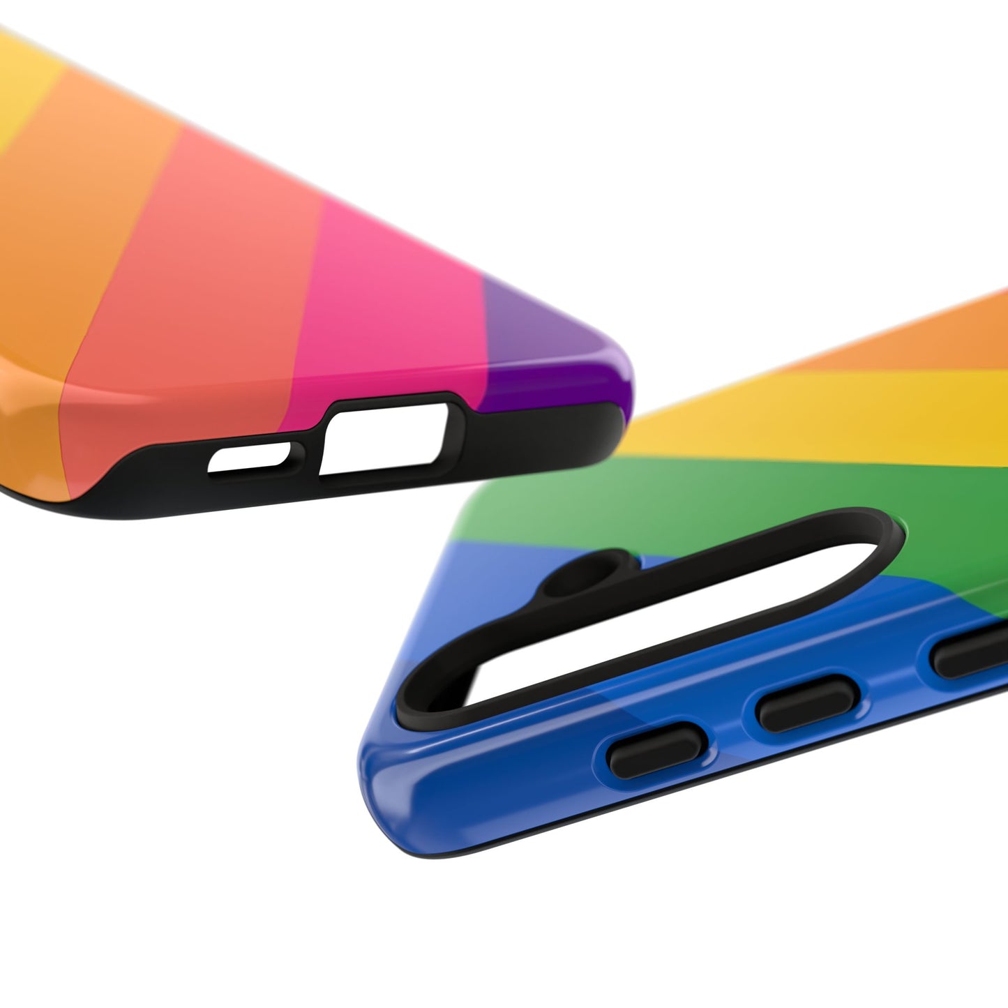 Vibrant Rainbow Phone Case - Tough & Stylish
