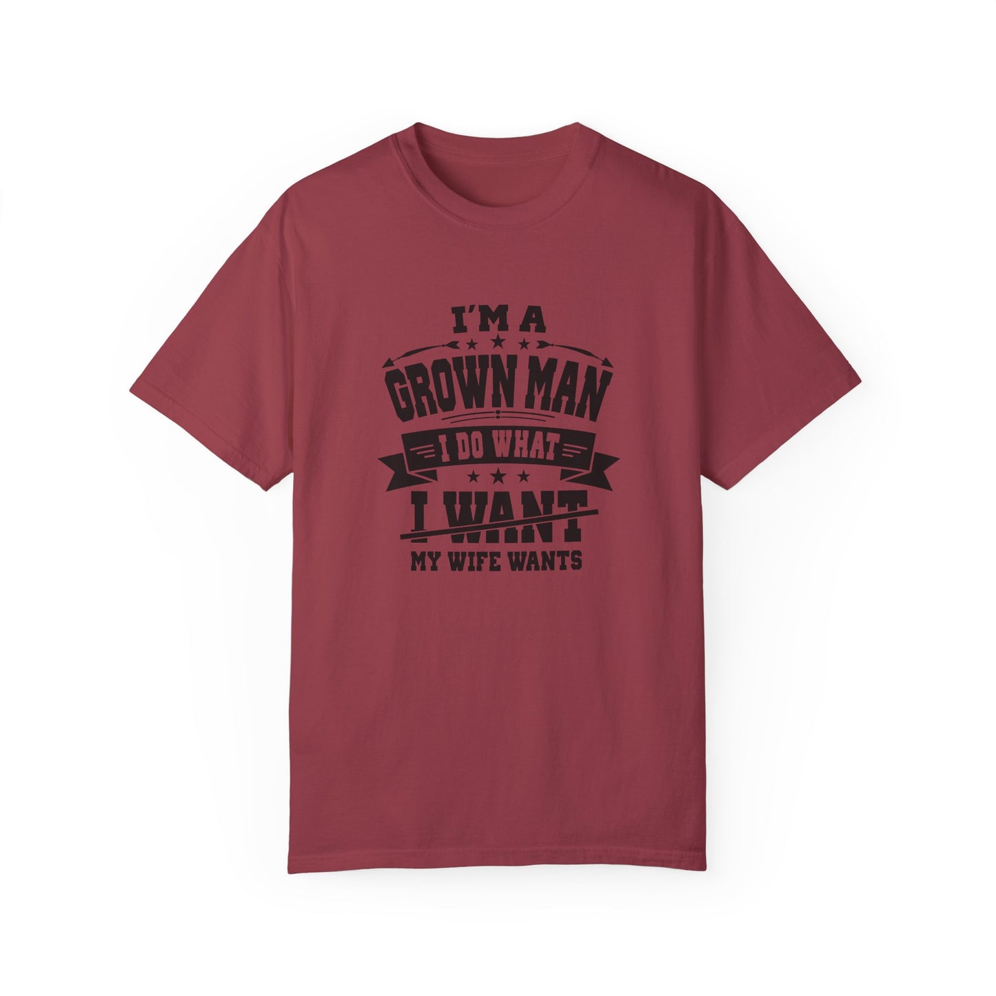 Humorous Grown Man T-Shirt - Perfect Gift for Men