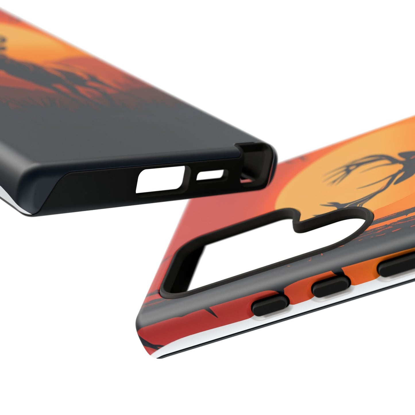Wildlife Phone Case - Stag and Sunset Design for Nature Lovers