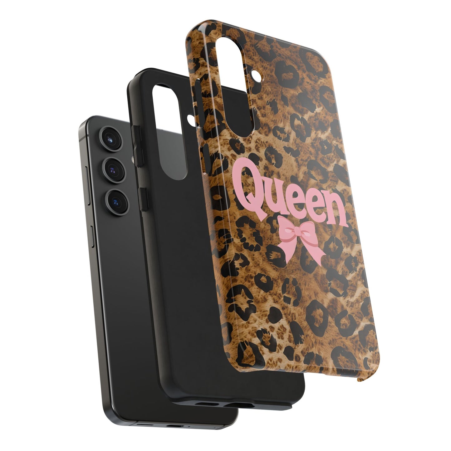Queen Leopard Print Tough Phone Case
