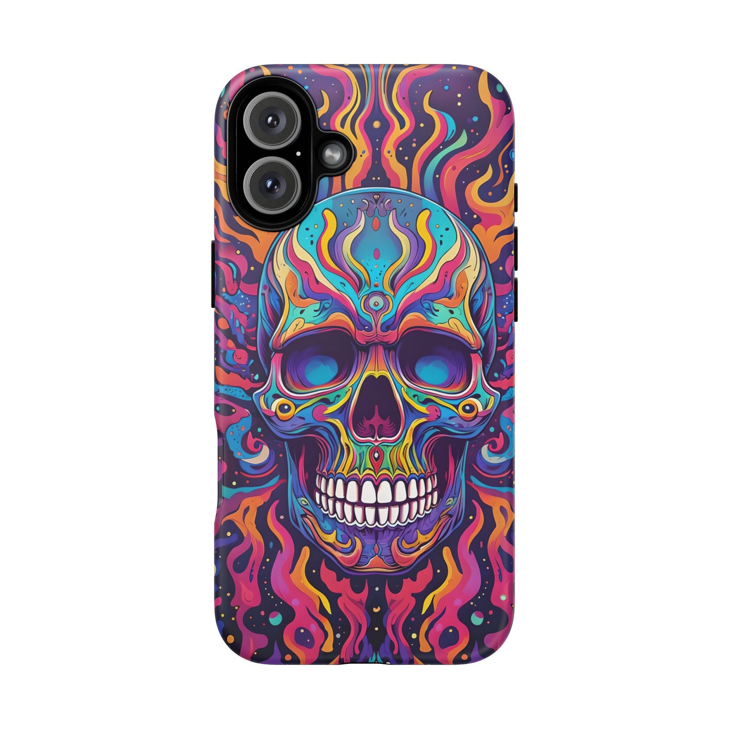 Colorful Skull Phone Case - Tough Cases for Bold Personalities