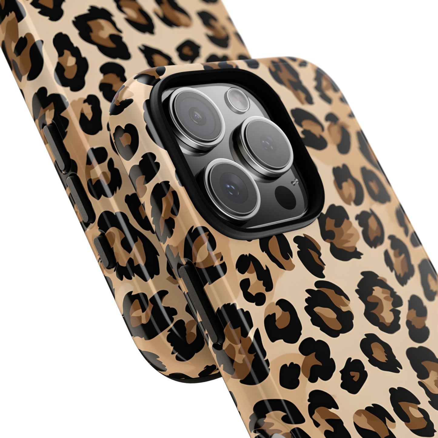 Wild Leopard Print Phone Case - Tough Protection for Animal Lovers