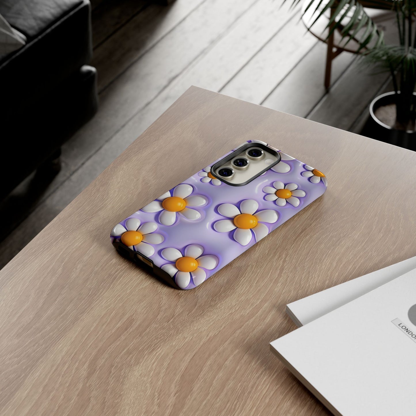 Daisy Floral Phone Case - Tough Cases for Flower Power Vibes