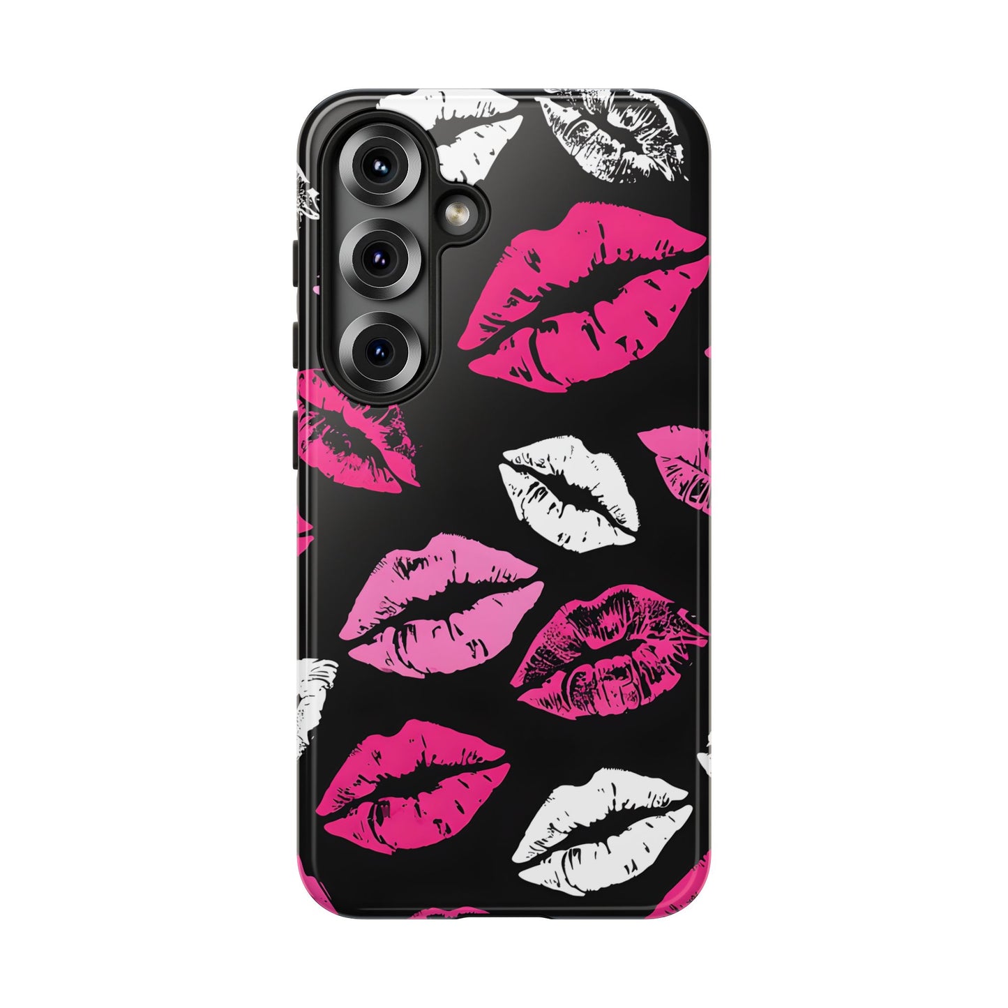 Lips Print iPhone Case - Stylish Tough Phone Cover
