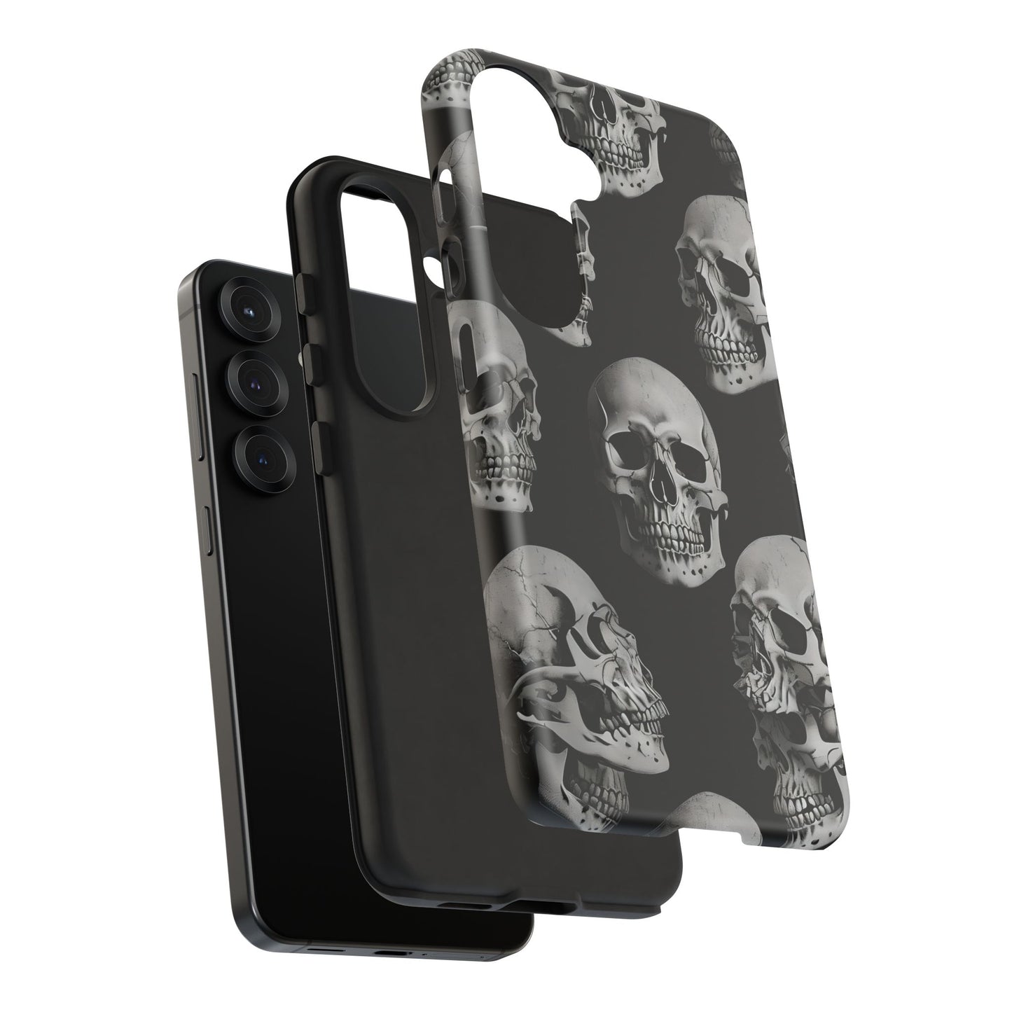Skull Print Phone Case - Tough Cases for Bold Style