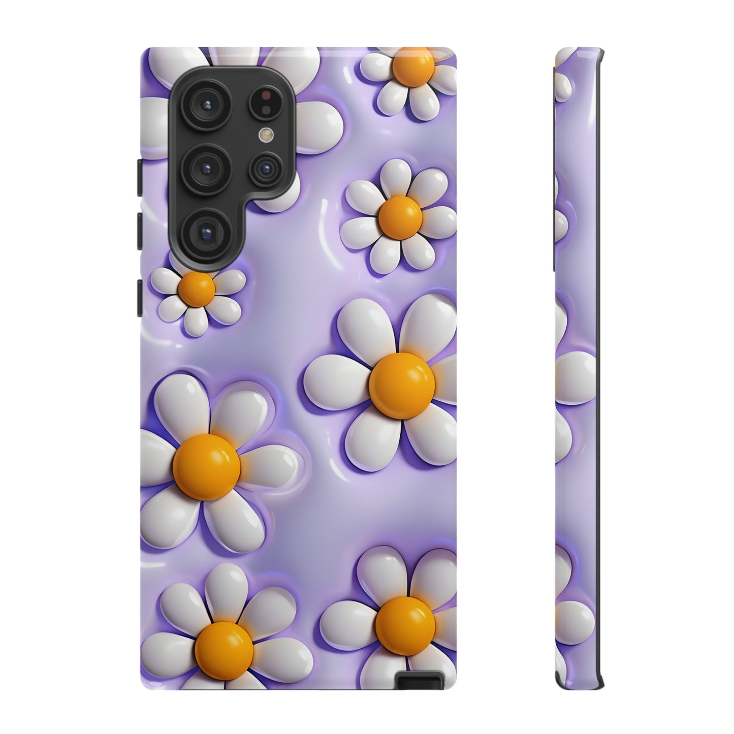 Daisy Floral Phone Case - Tough Cases for Flower Power Vibes