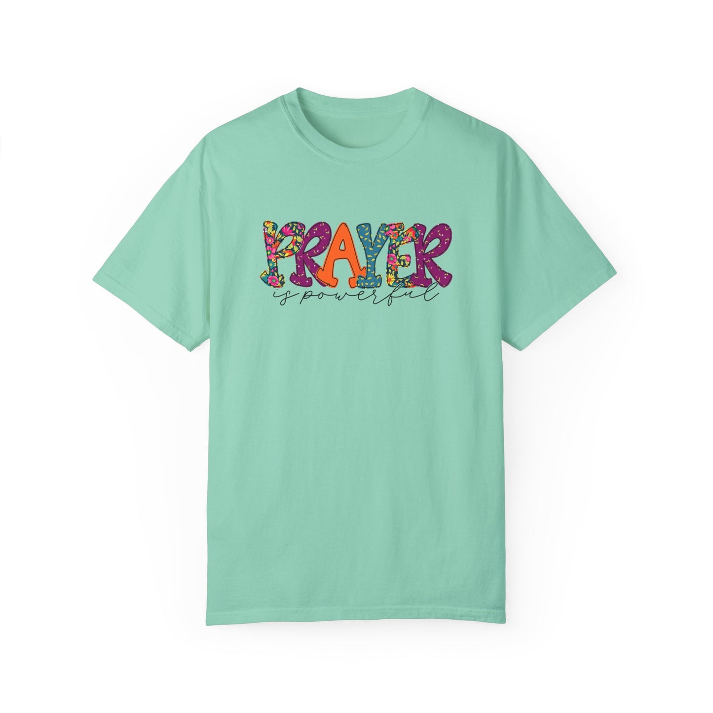 Colorful "Prayer is Powerful" Unisex T-Shirt