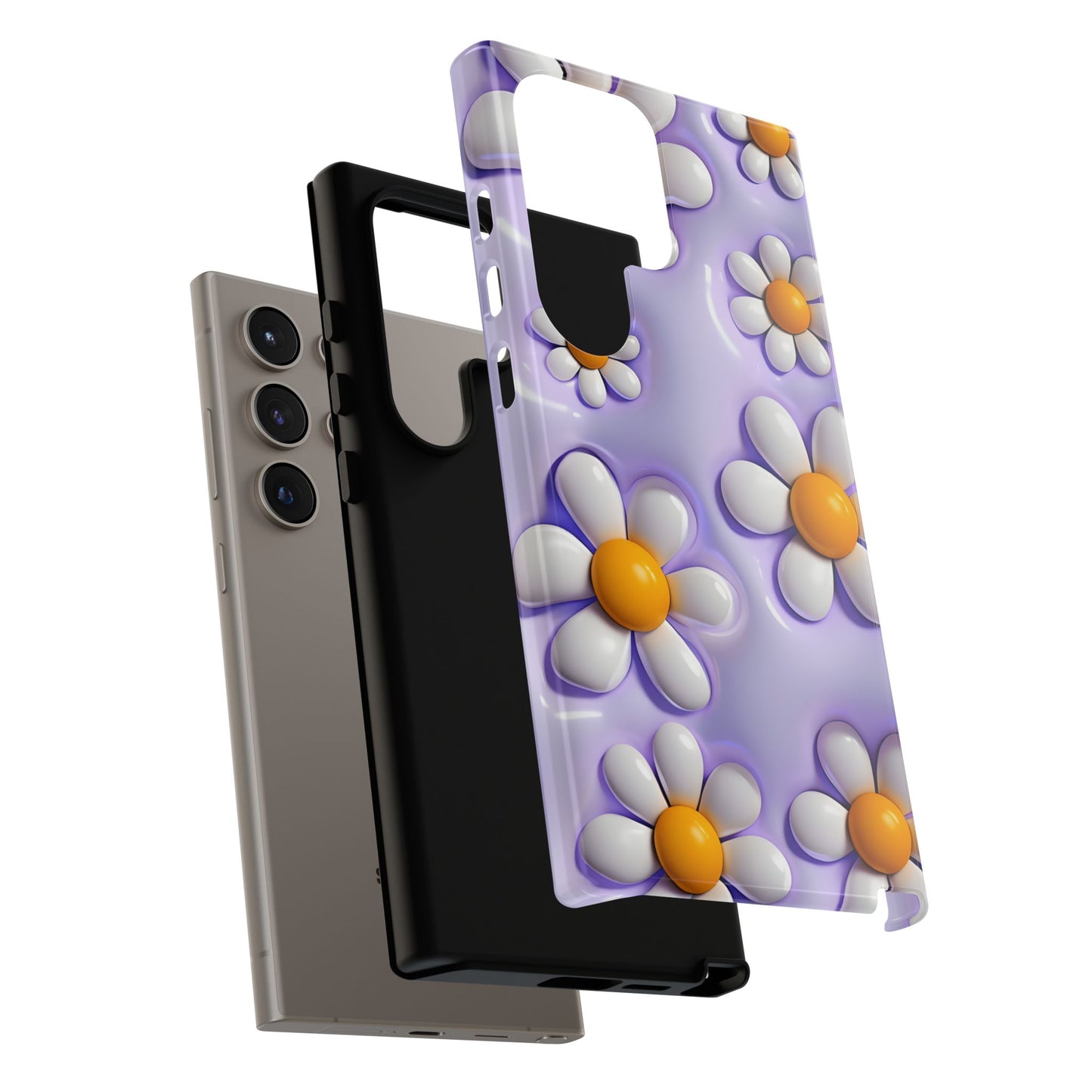 Daisy Floral Phone Case - Tough Cases for Flower Power Vibes
