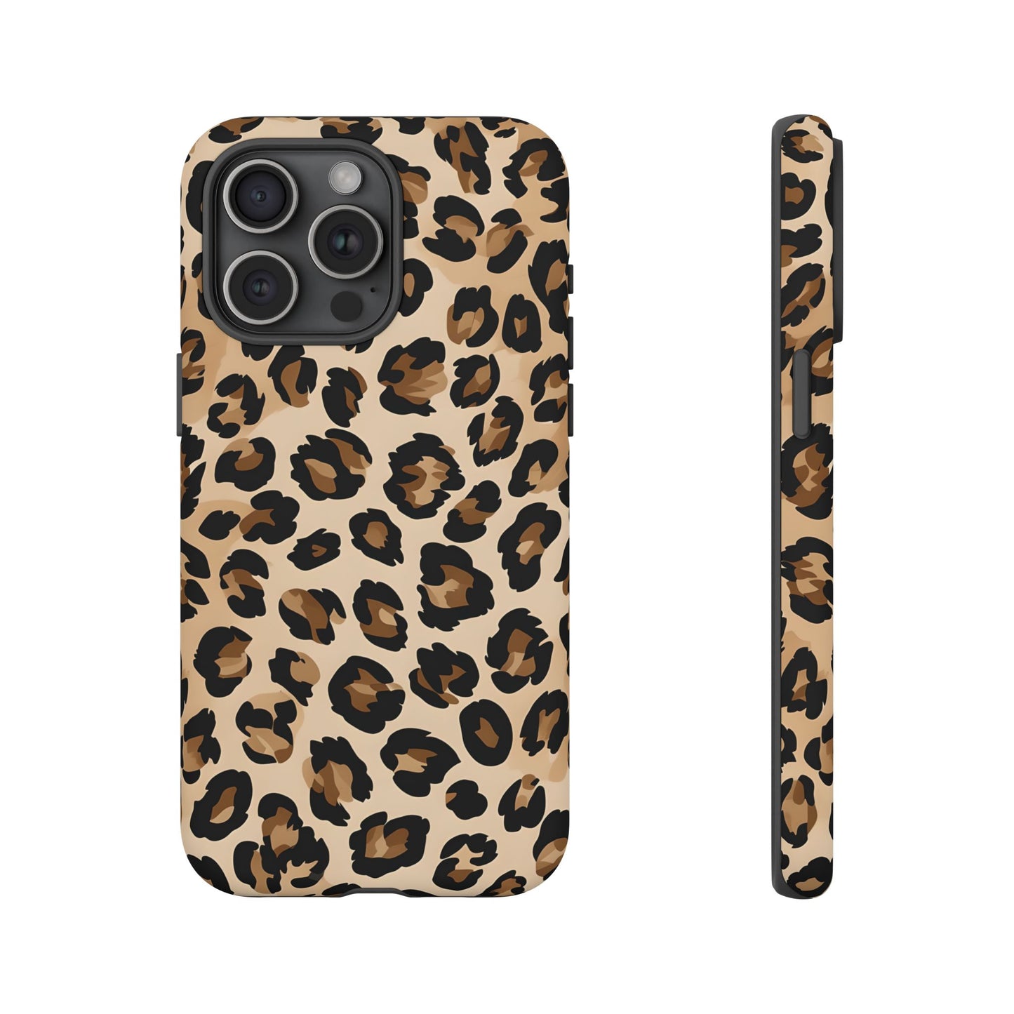 Wild Leopard Print Phone Case - Tough Protection for Animal Lovers