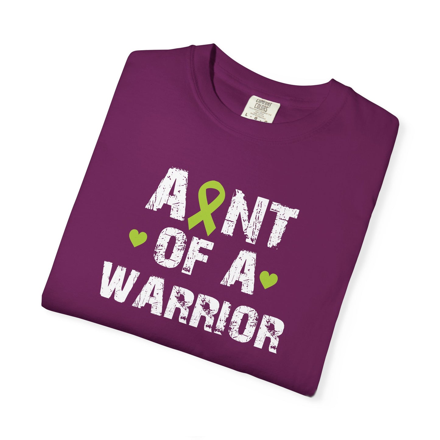 Aunt of a Warrior Tees | Gift for Cancer Fighters, Essential Apparel for Support, Breast Cancer Awareness, Inspirational T-shirt