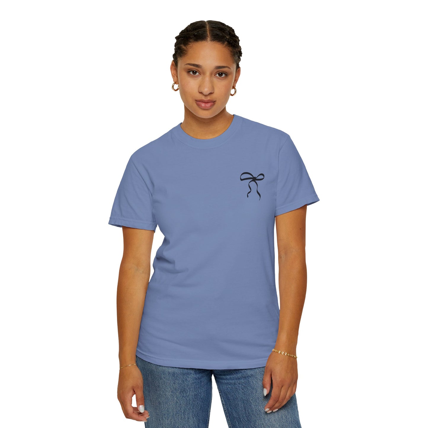 Inspirational Unisex Garment-Dyed T-Shirt - "but God made a way"