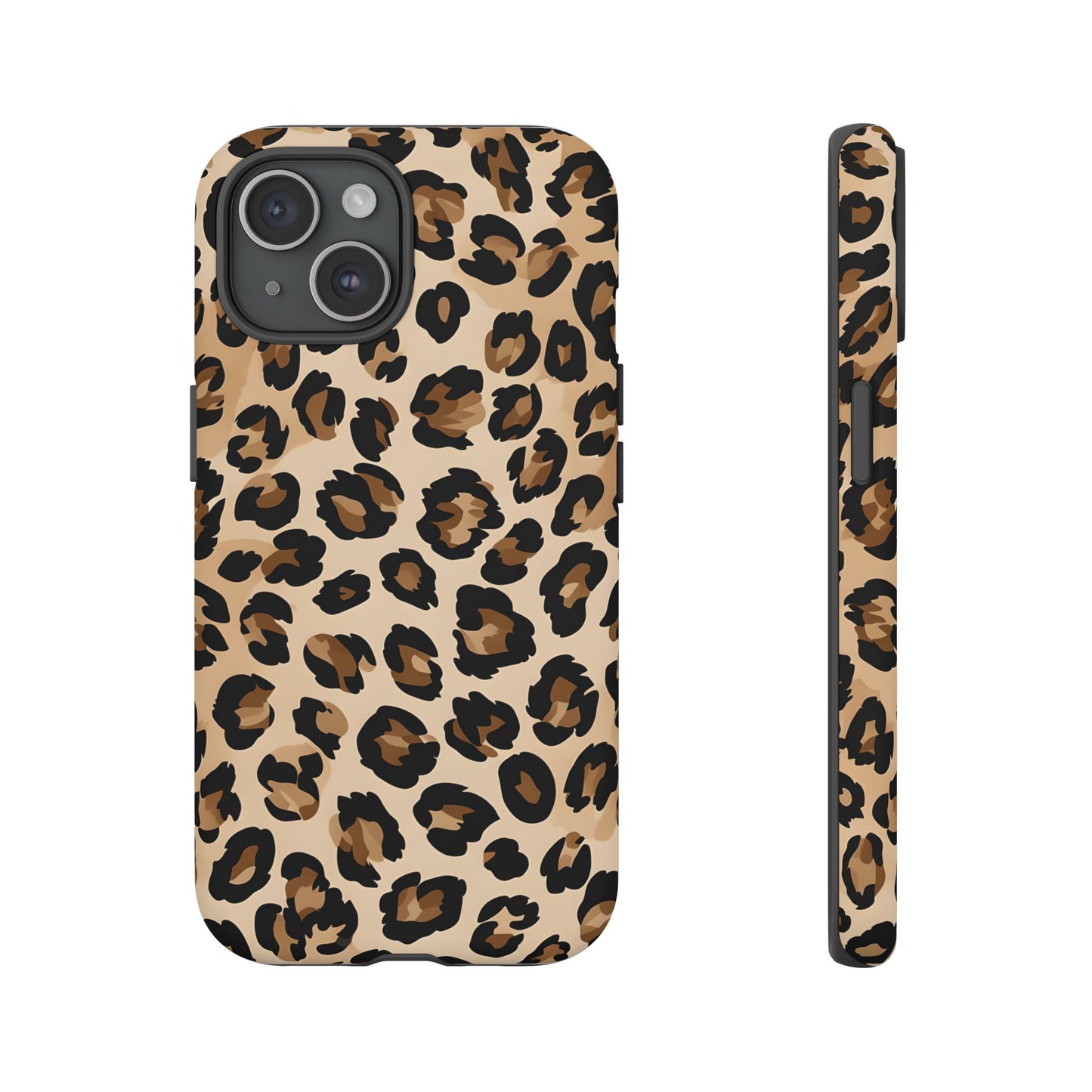 Wild Leopard Print Phone Case - Tough Protection for Animal Lovers