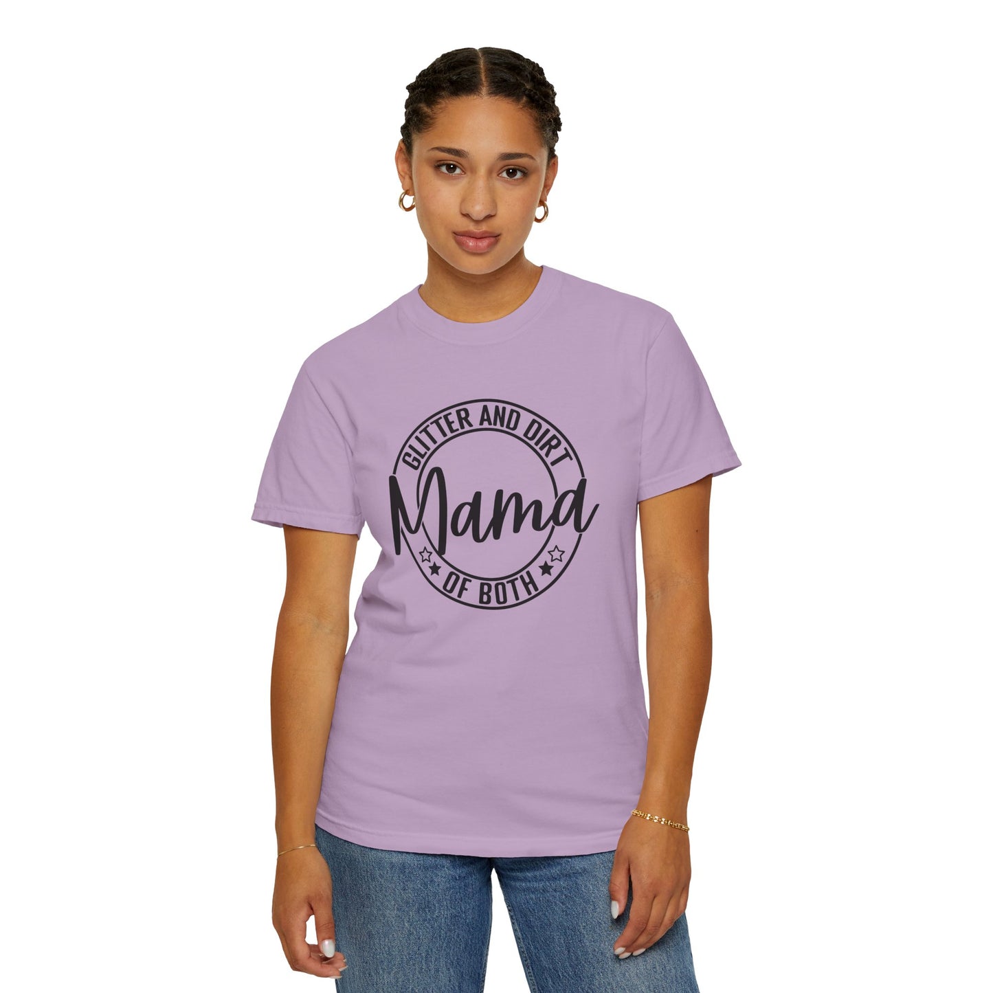 Mama of Both Unisex Garment-Dyed T-Shirt