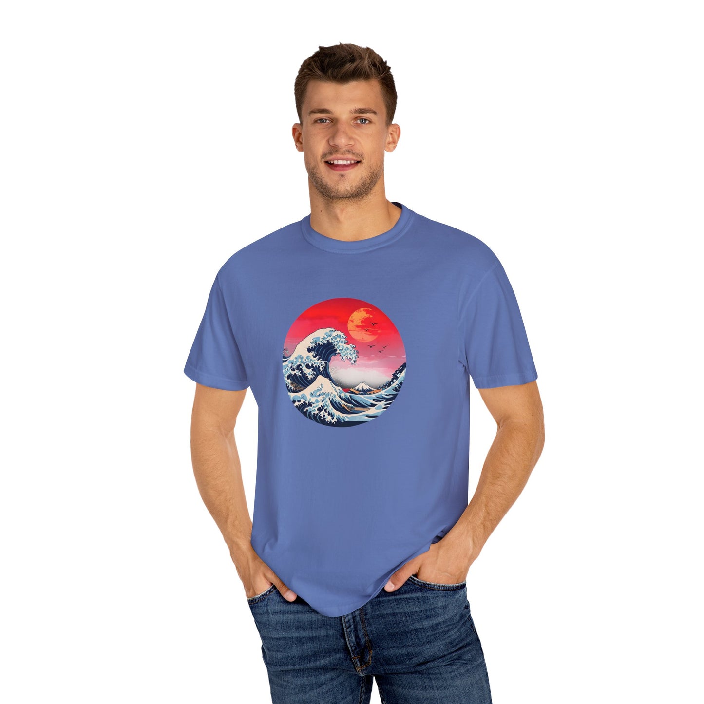 Ocean Wave Graphic Unisex T-Shirt | Beach Lover Gift | Summer Vibes
