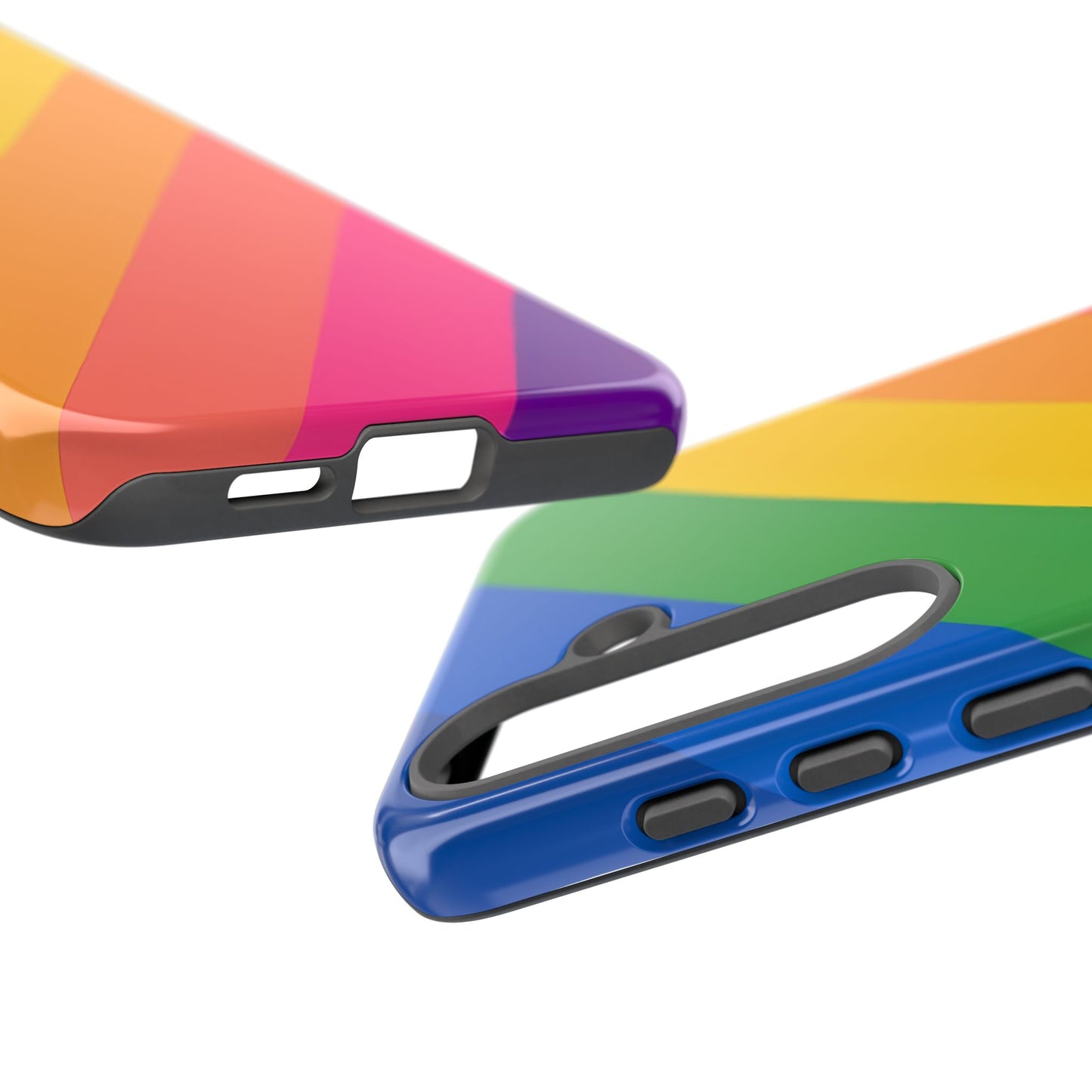 Vibrant Rainbow Phone Case - Tough & Stylish