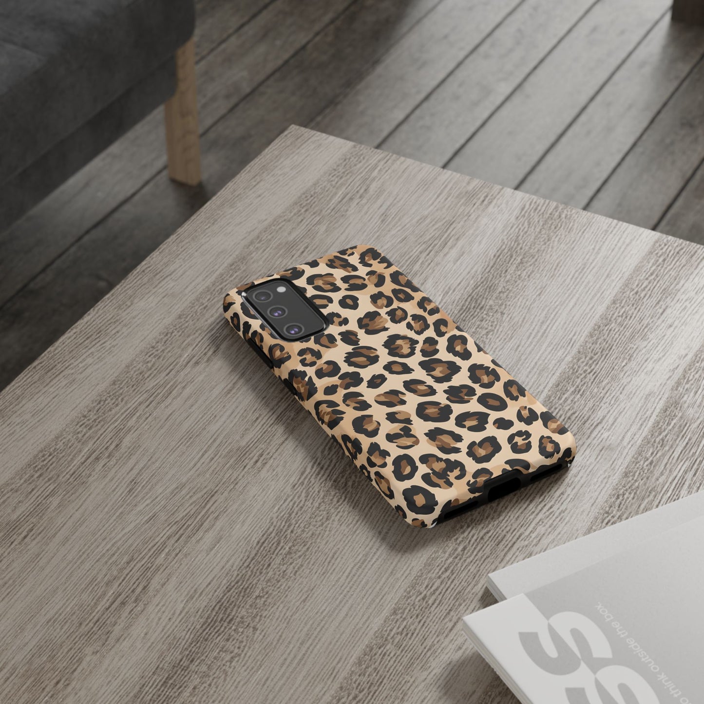 Wild Leopard Print Phone Case - Tough Protection for Animal Lovers