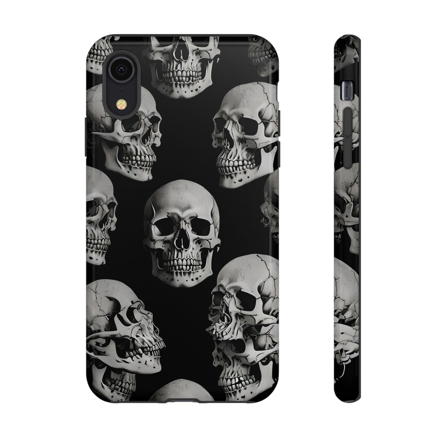 Skull Print Phone Case - Tough Cases for Bold Style