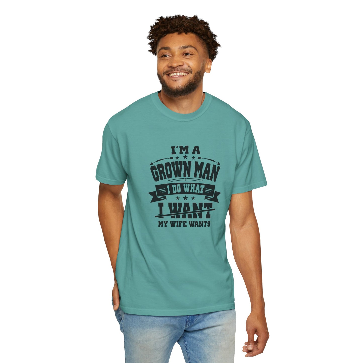 Humorous Grown Man T-Shirt - Perfect Gift for Men