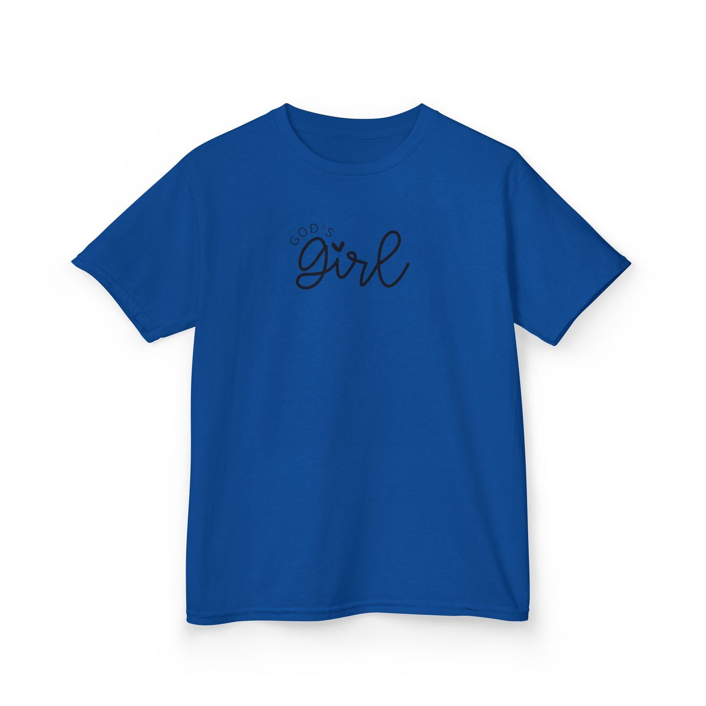 God's Girl Kids Heavy Cotton Tee - Cute and Comfortable T-Shirt for Faith-Inspired Girls