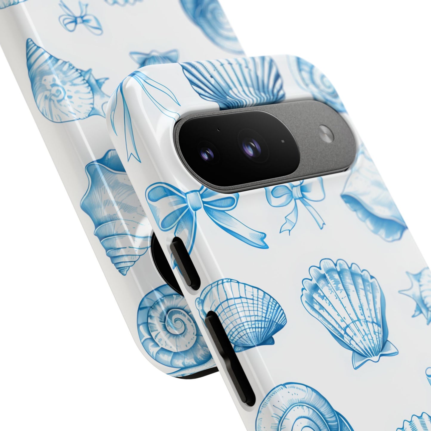 Coquette-Coastal Ocean-Themed Phone Case - Seashell and Starfish Design