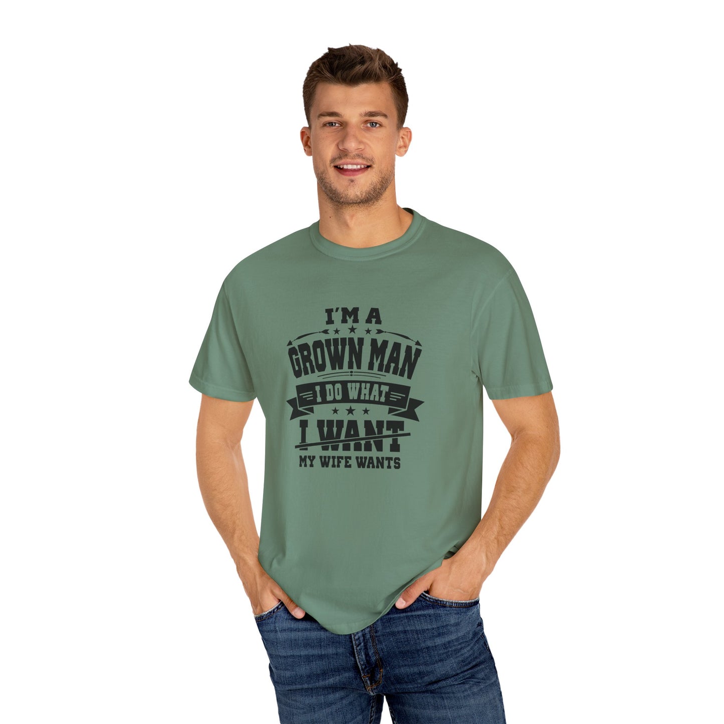 Humorous Grown Man T-Shirt - Perfect Gift for Men