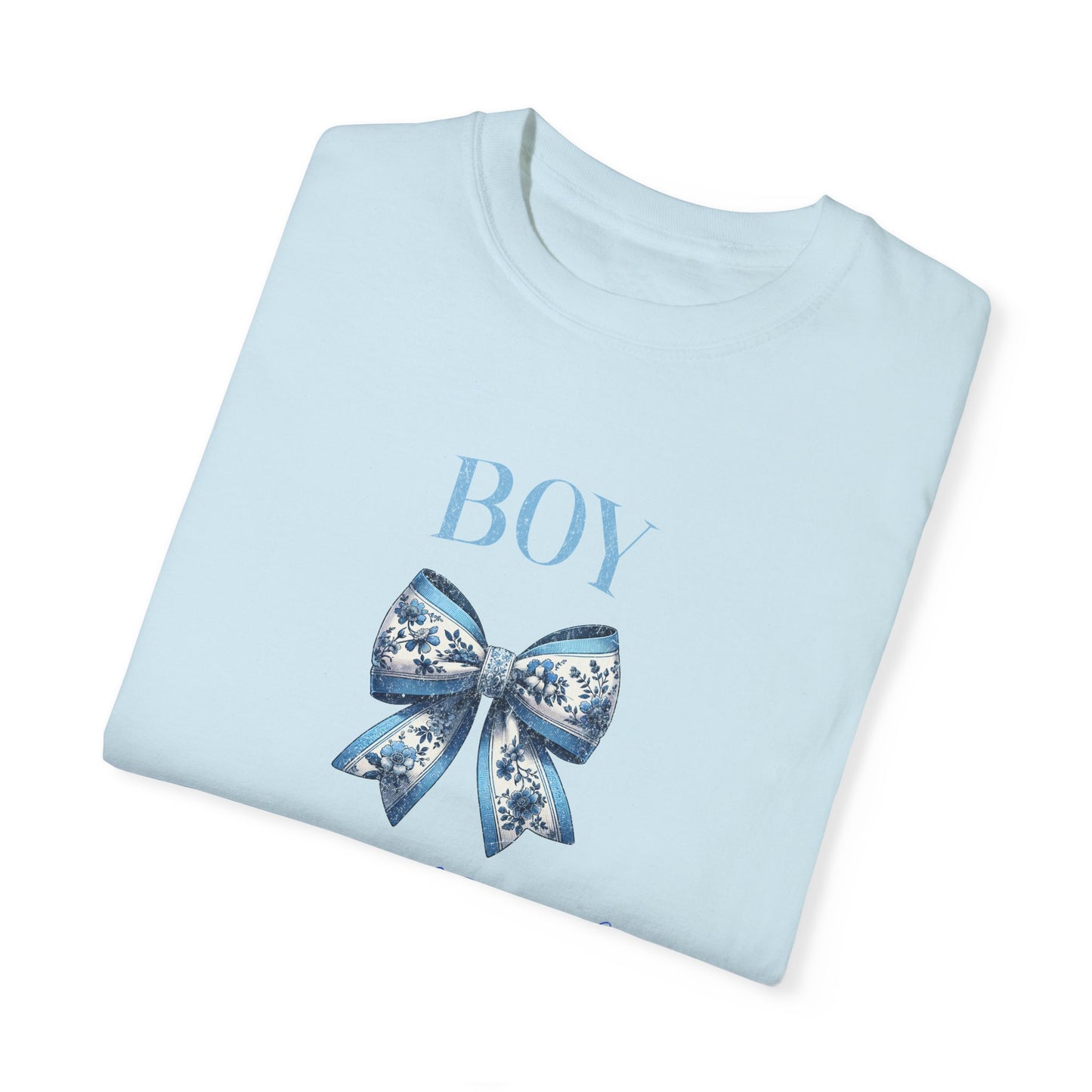Boy Mama T-Shirt | Garment-Dyed Unisex Tee for Proud Moms