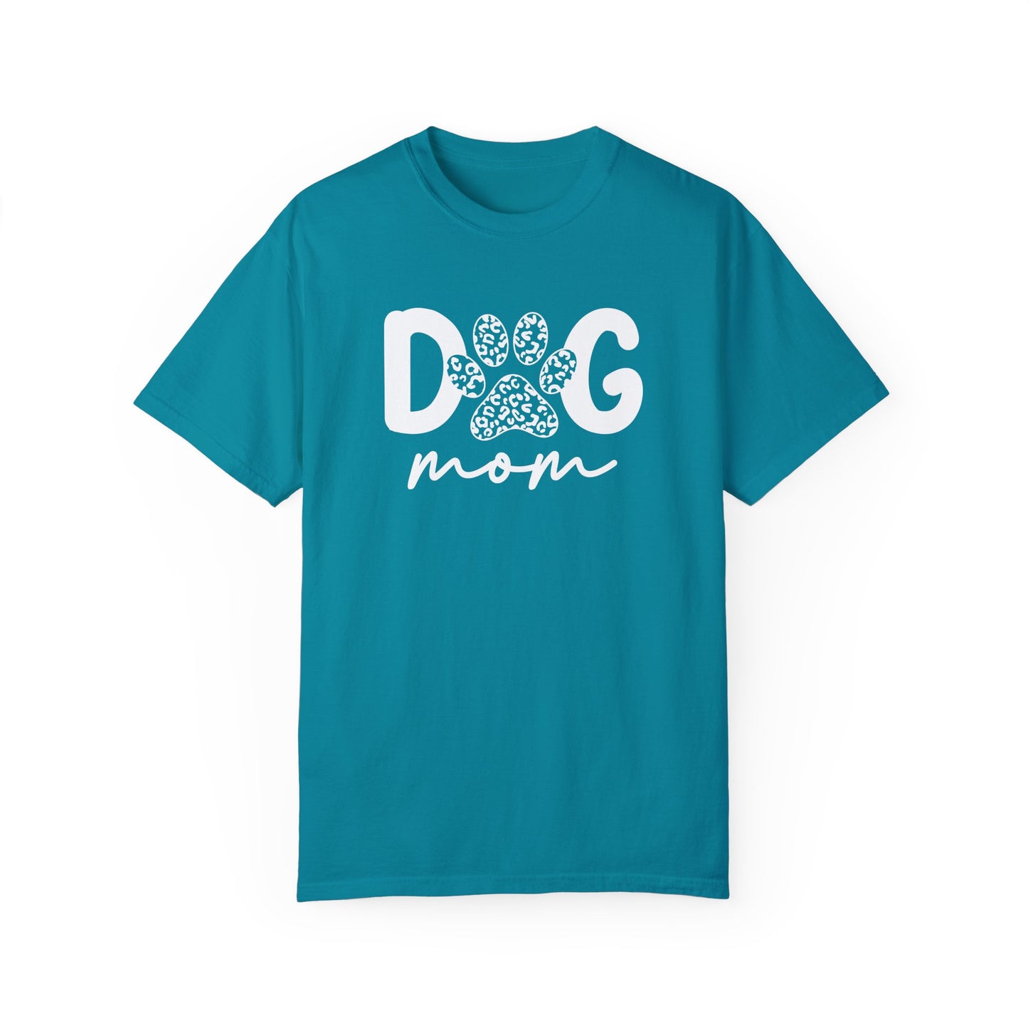 Dog Mom Unisex Garment-Dyed T-Shirt | Cute Pet Lover Tee