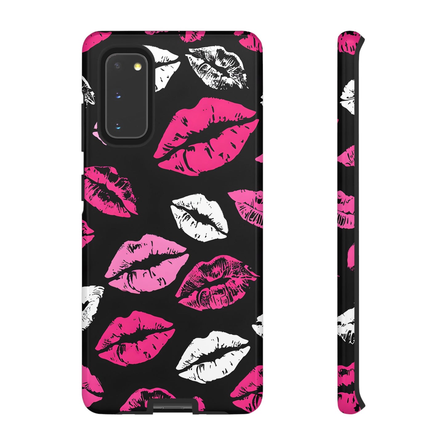 Lips Print iPhone Case - Stylish Tough Phone Cover