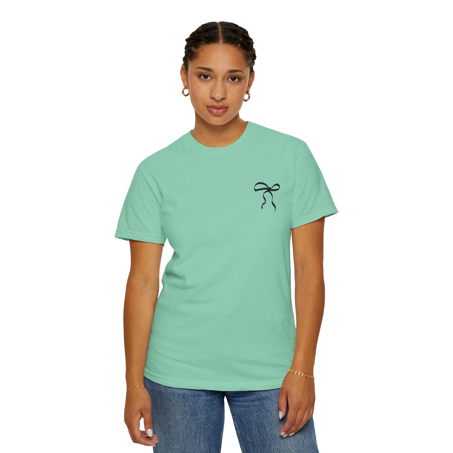 Inspirational Unisex Garment-Dyed T-Shirt - "but God made a way"