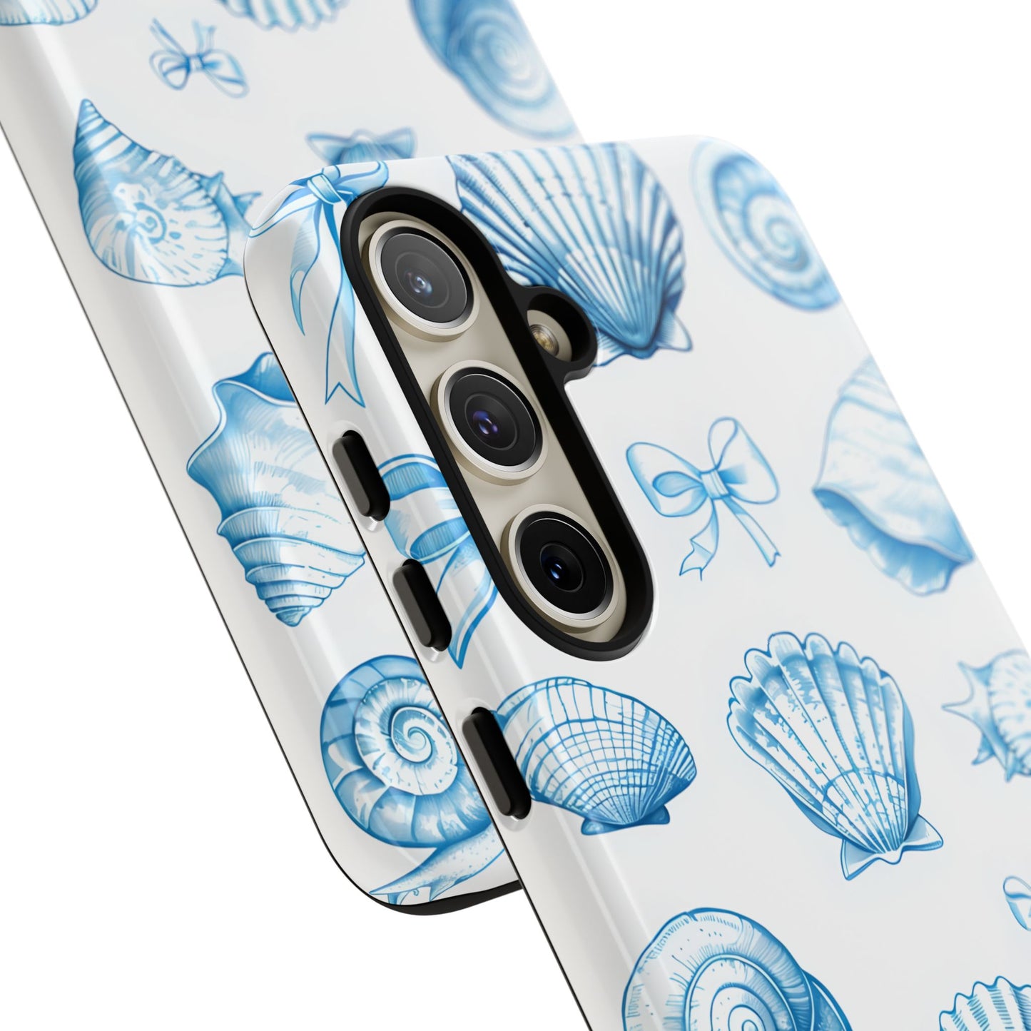 Coquette-Coastal Ocean-Themed Phone Case - Seashell and Starfish Design