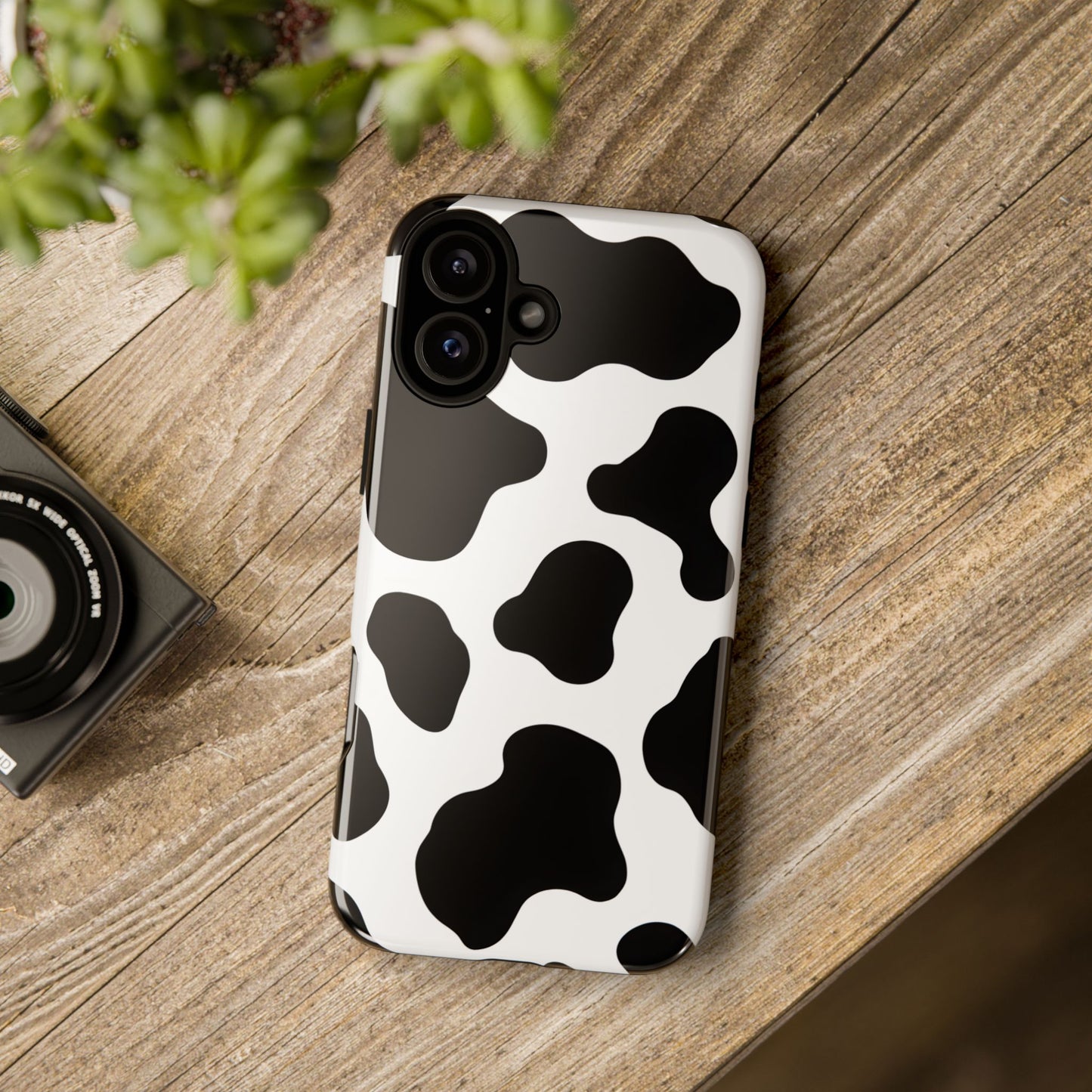 Cow Print Phone Case - Tough Cases for Trendy Protection