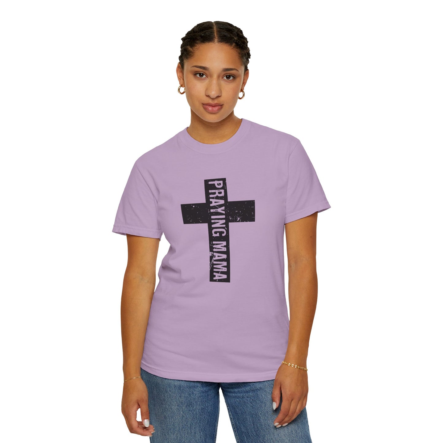 Praying Mama Graphic Unisex T-Shirt - Faith-Inspired Apparel for Moms