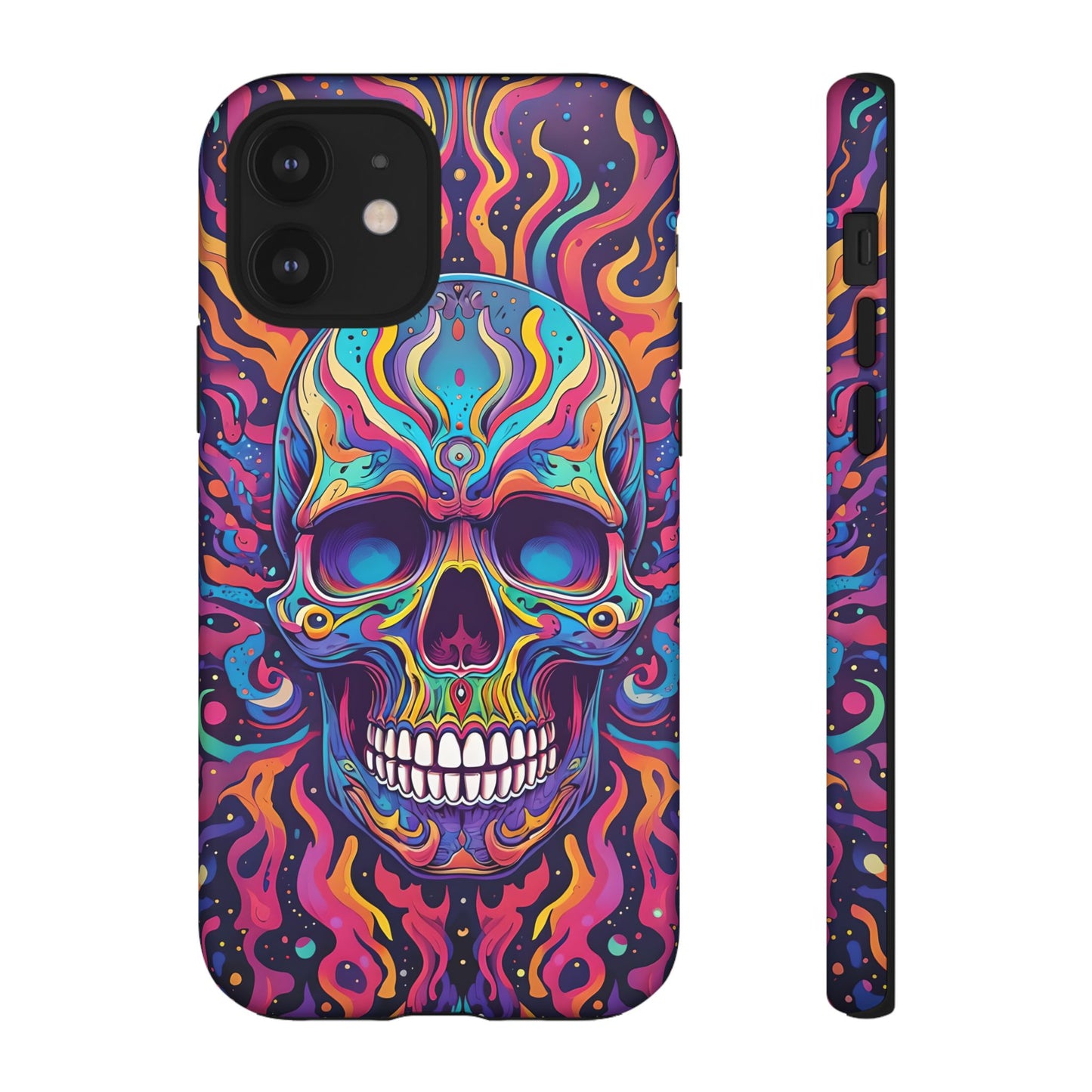 Colorful Skull Phone Case - Tough Cases for Bold Personalities