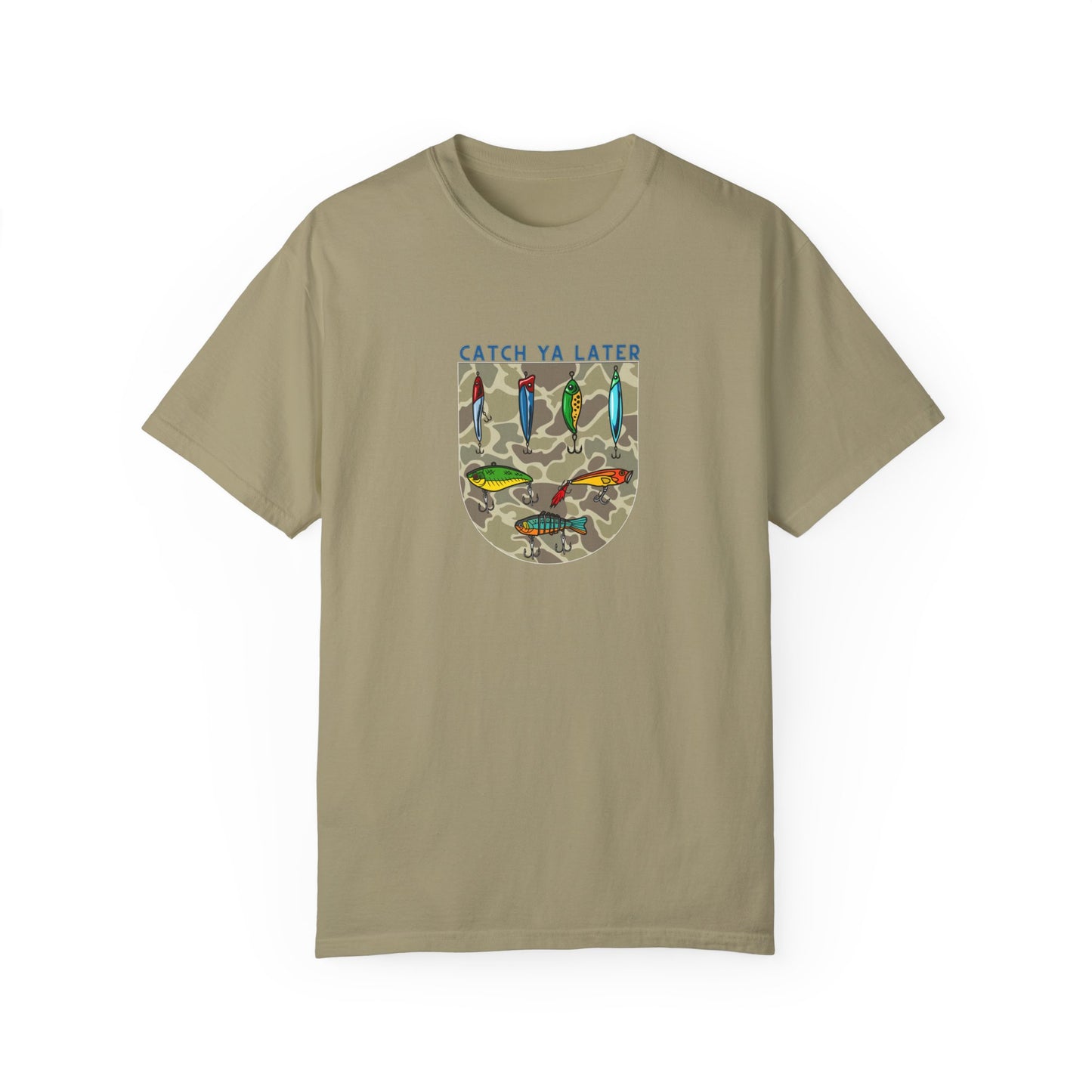 Catch Ya Later Fishing T-Shirt | Unisex Garment-Dyed Tee for Outdoor Enthusiasts