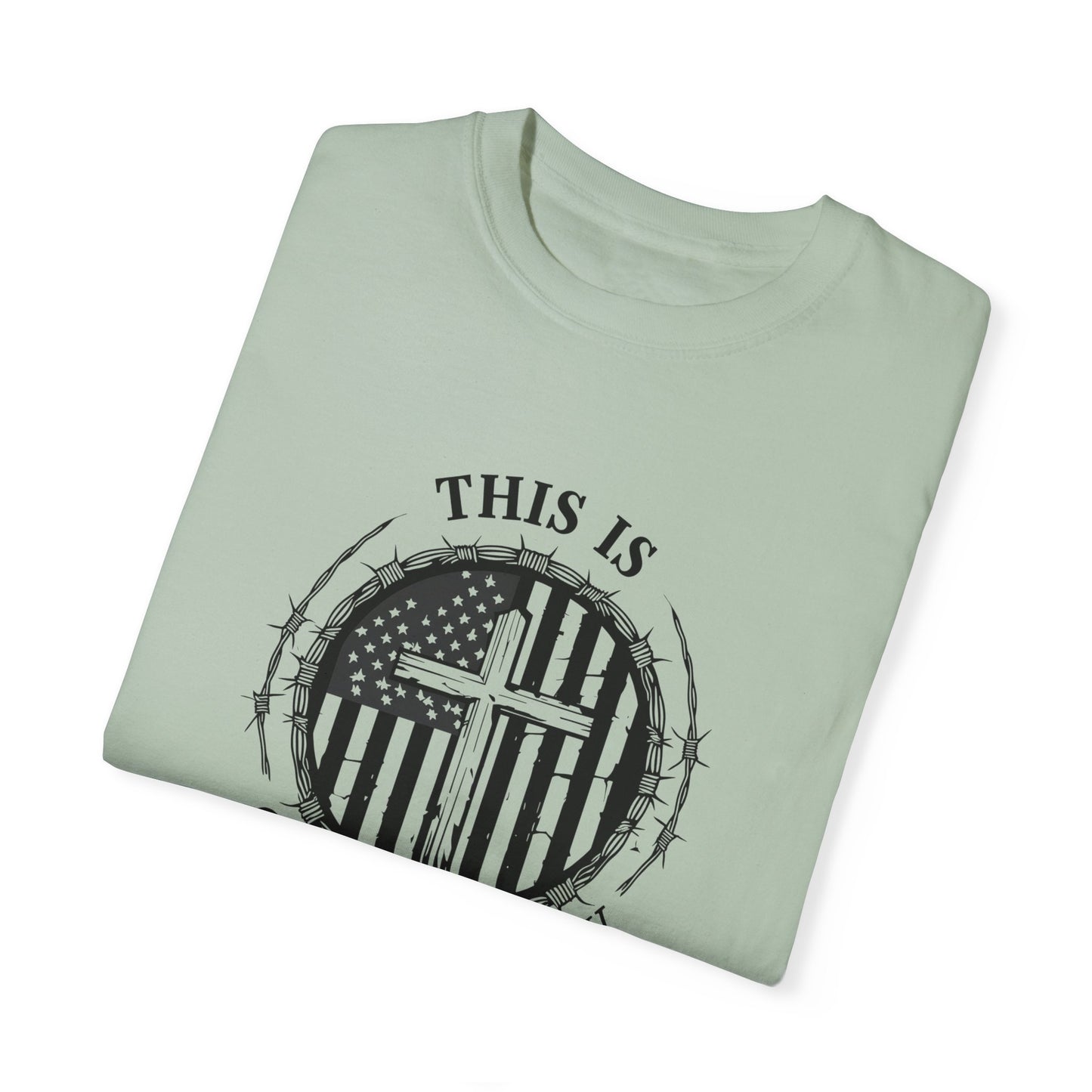Unisex God’s Country Graphic T-Shirt - Patriotic Design