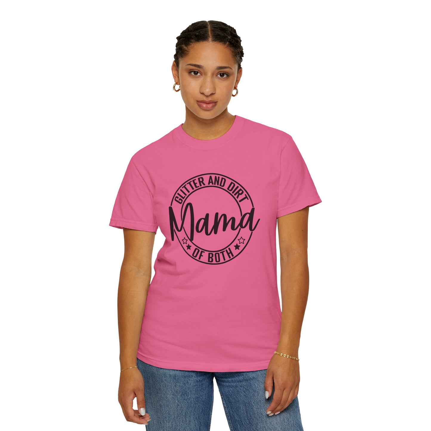 Mama of Both Unisex Garment-Dyed T-Shirt