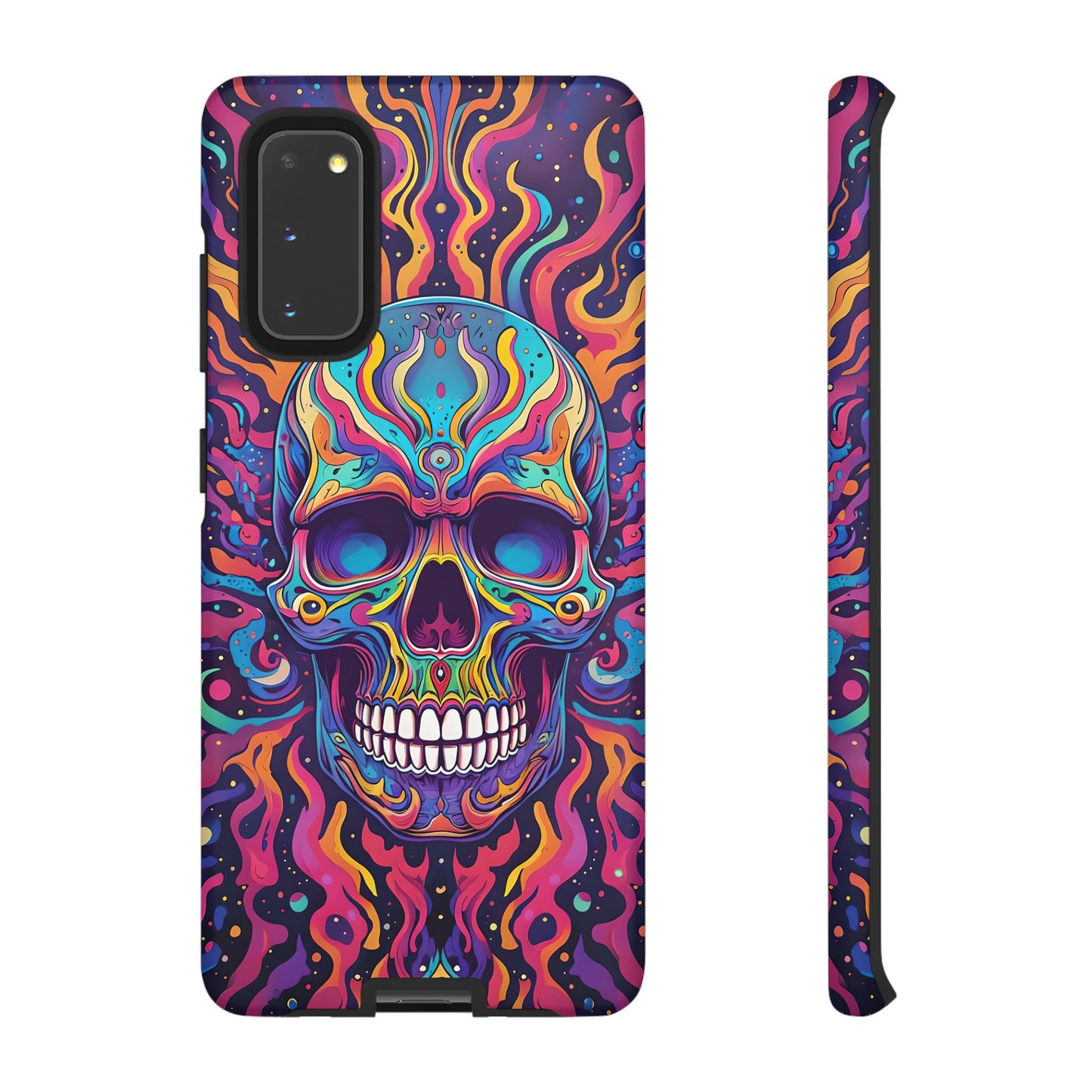 Colorful Skull Phone Case - Tough Cases for Bold Personalities