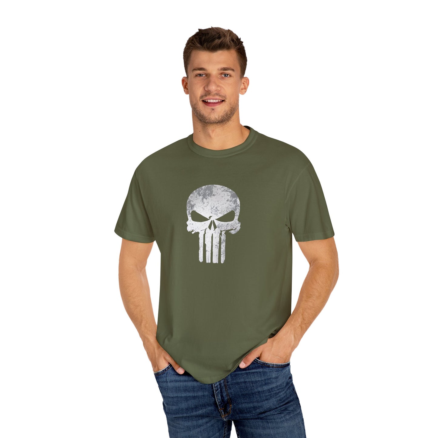 Unisex Skull Graphic T-Shirt - Trendy, Casual Wear for Edgy Style