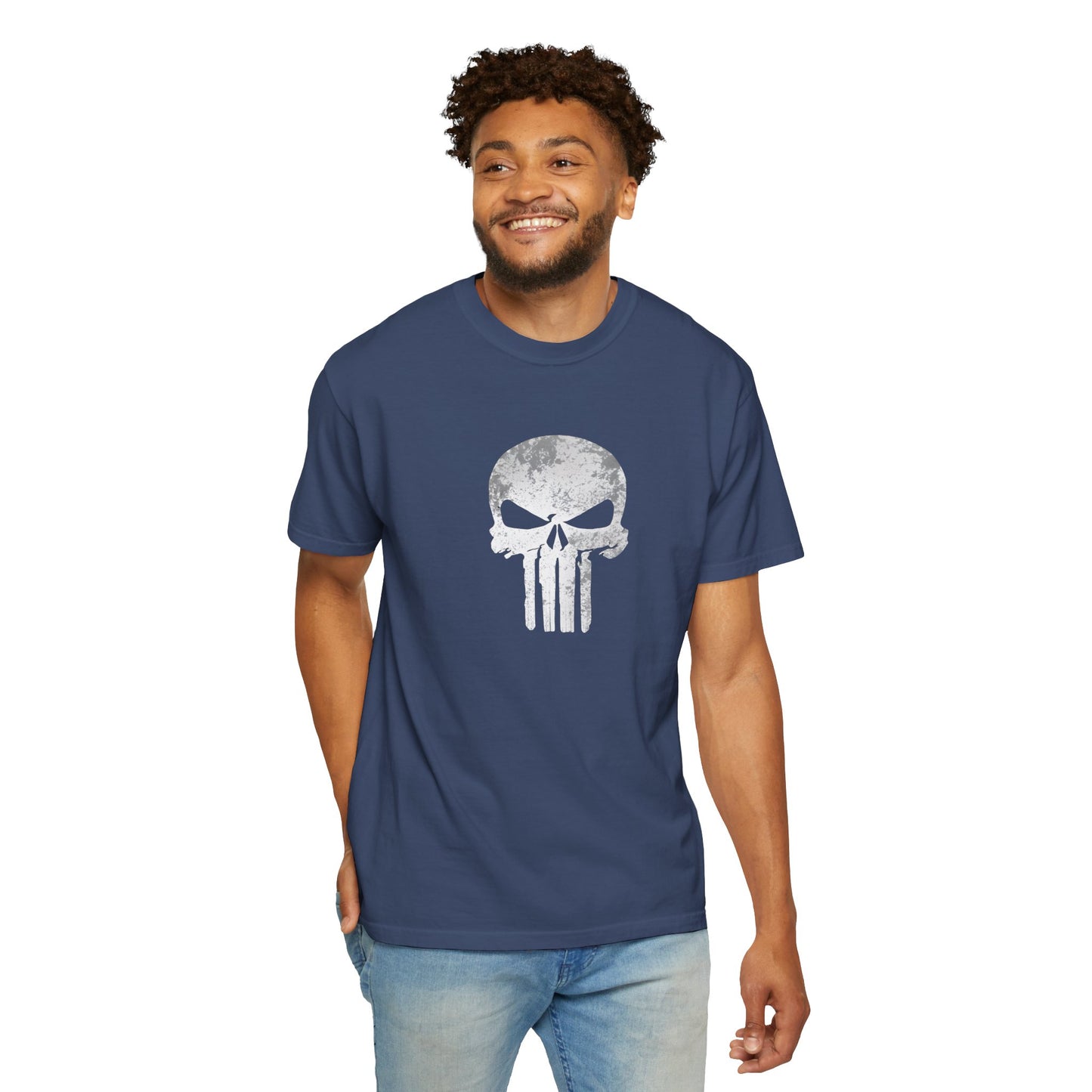 Unisex Skull Graphic T-Shirt - Trendy, Casual Wear for Edgy Style