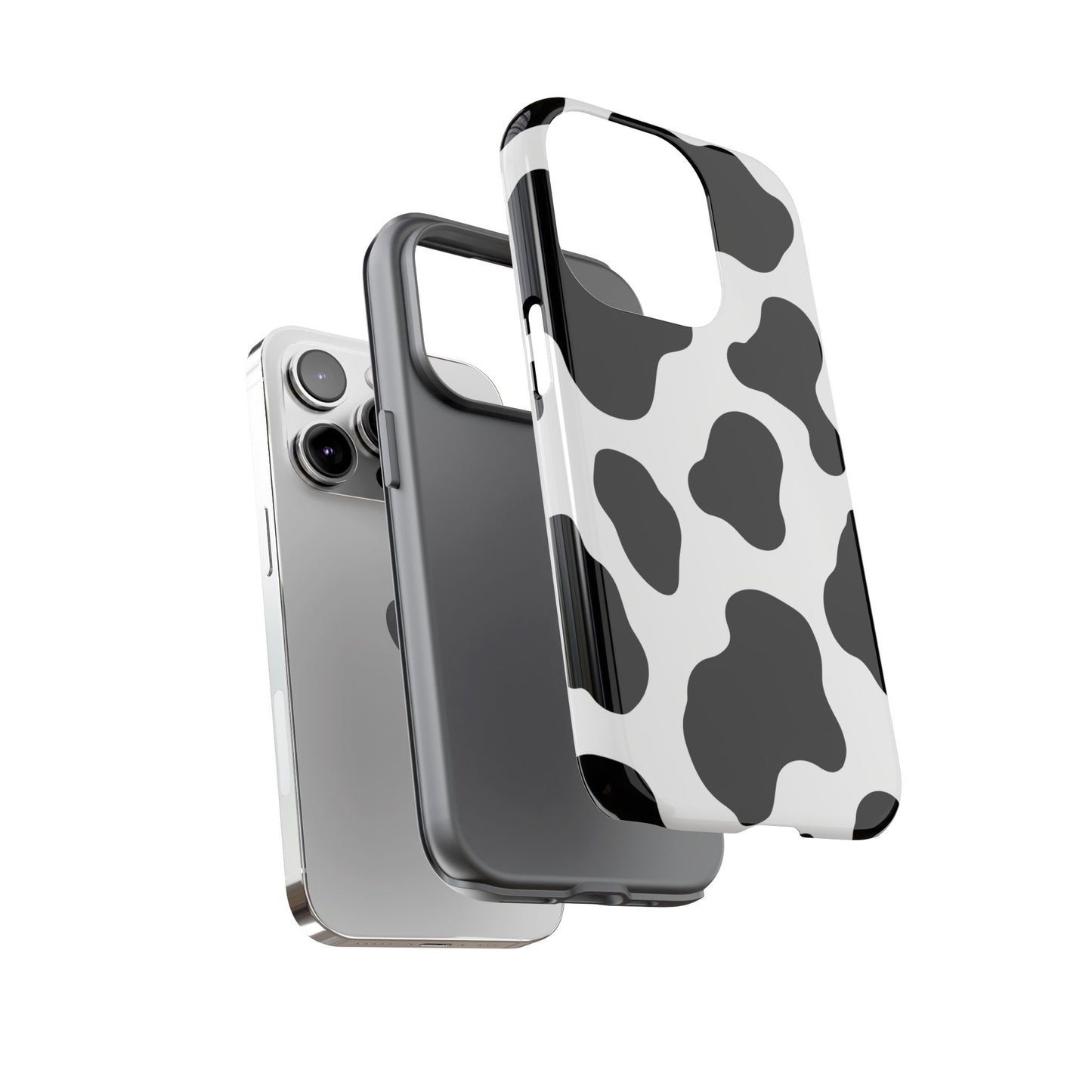 Cow Print Phone Case - Tough Cases for Trendy Protection